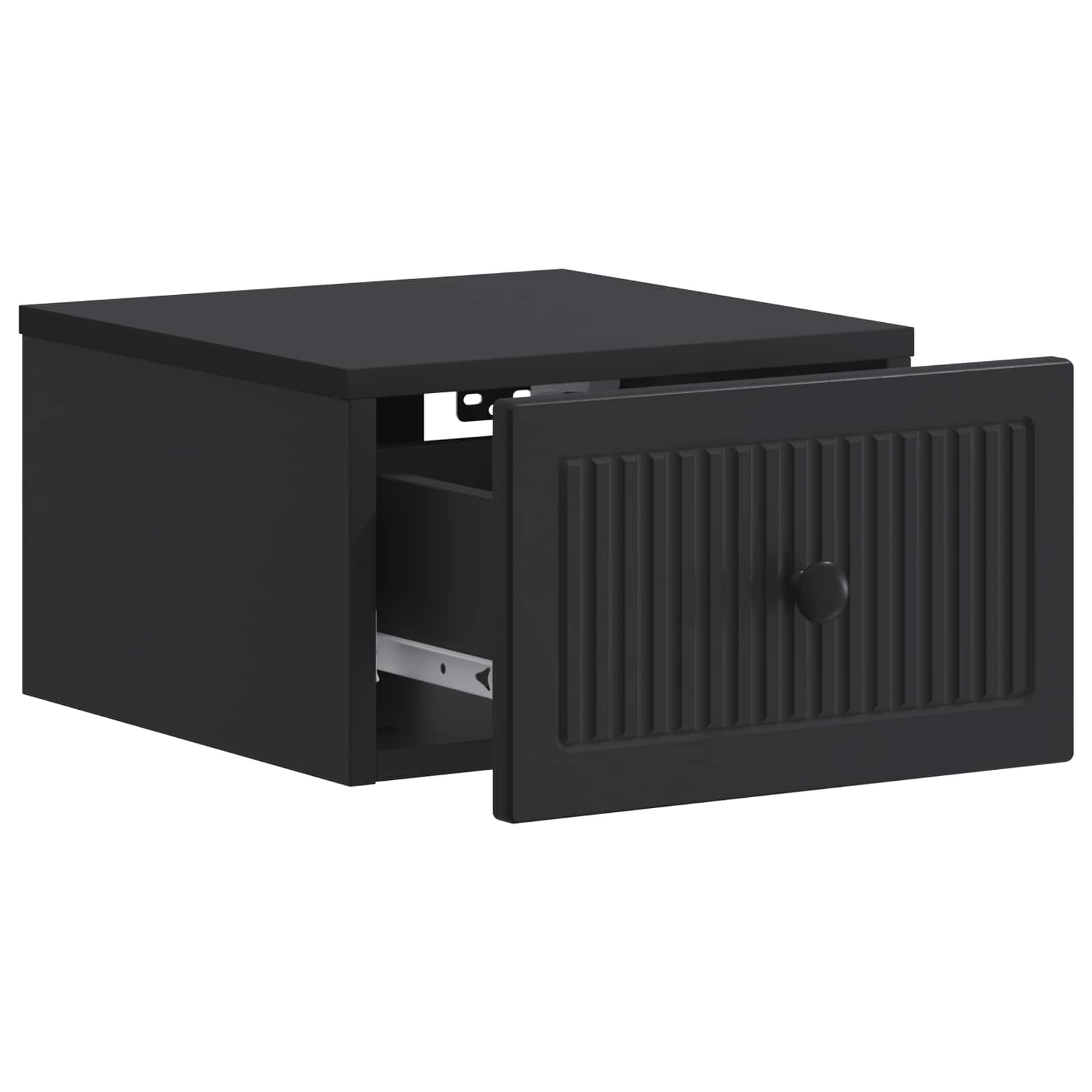 Cabinet de chevet mural 2 pcs Noir 33 x 34,5 x 20 cm - XIOS