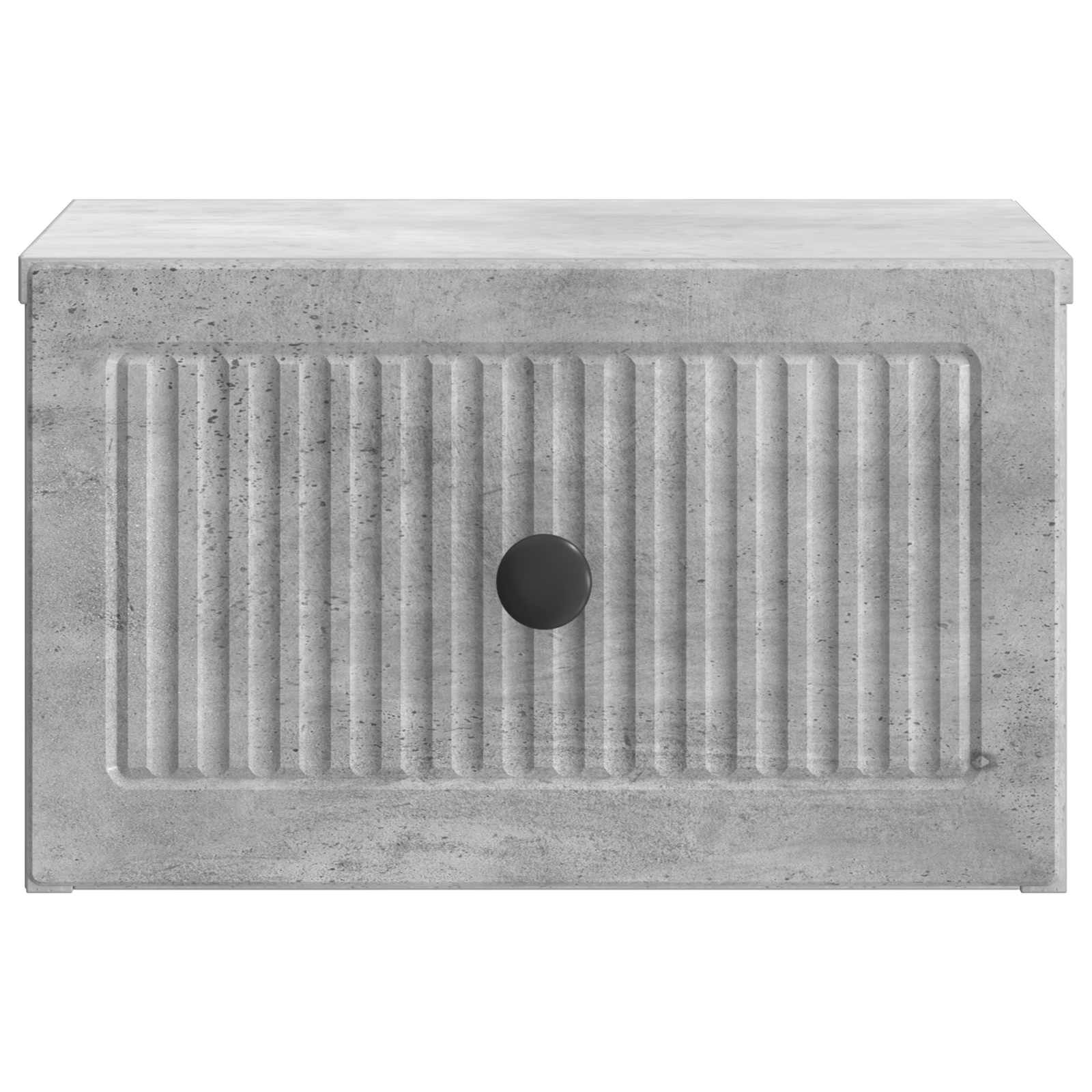 Cabinet de chevet mural 2 pcs Gris béton 33 x 34,5 x 20 cm - XIOS