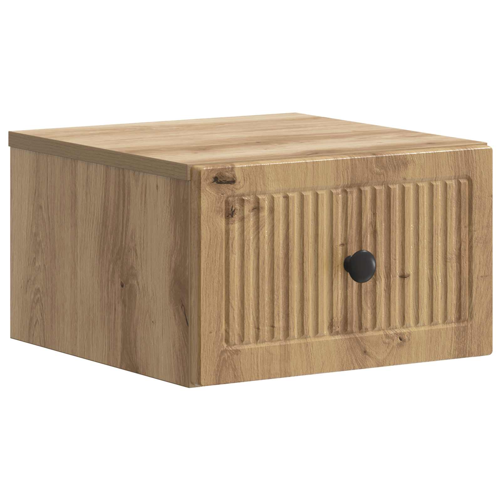 Cabinet de chevet mural 2 pc Chêne artisanal 33 x 34,5 x 20 cm - XIOS