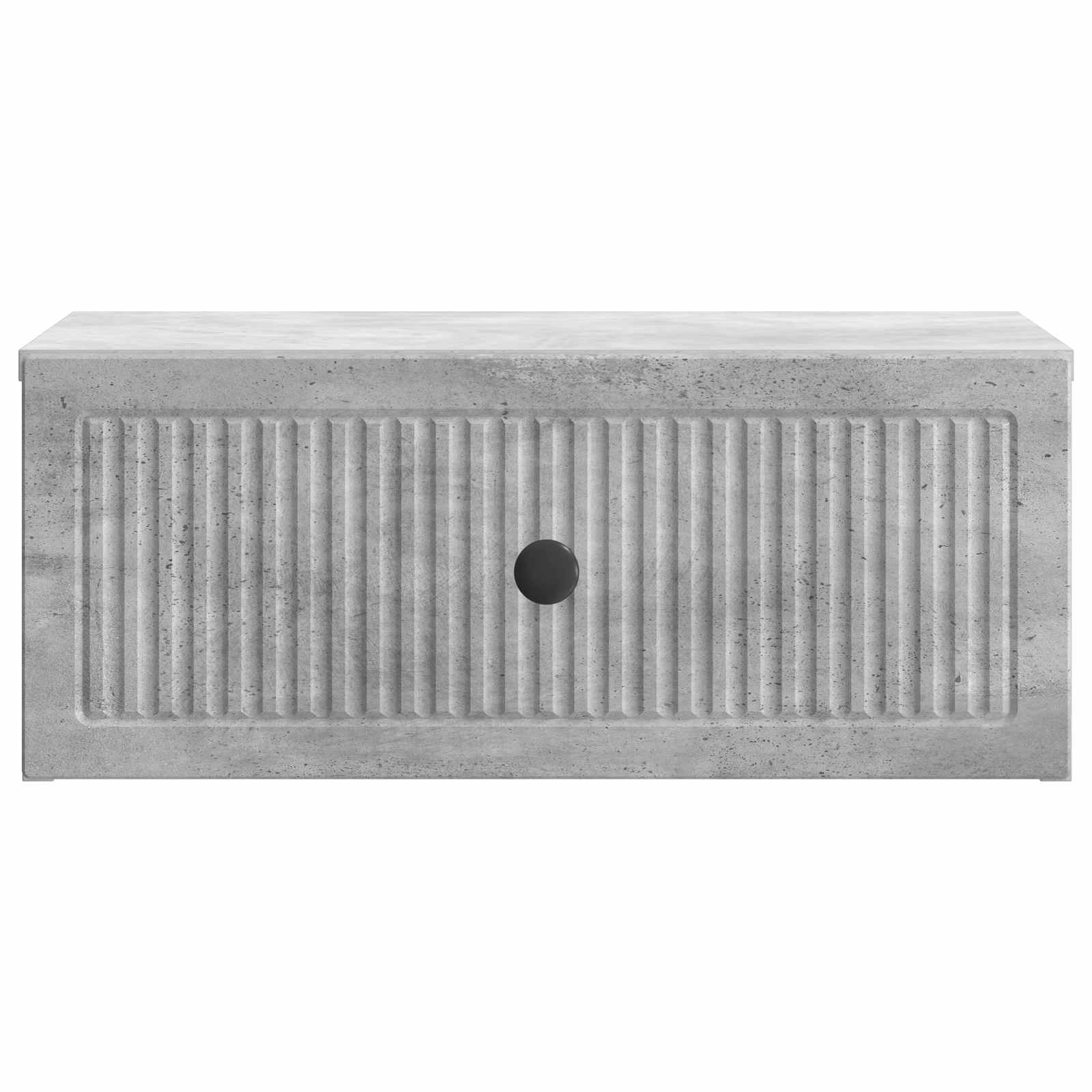 Cabinet de chevet 2 pcs Gris béton 49 x 34,5 x 20 cm - XIOS