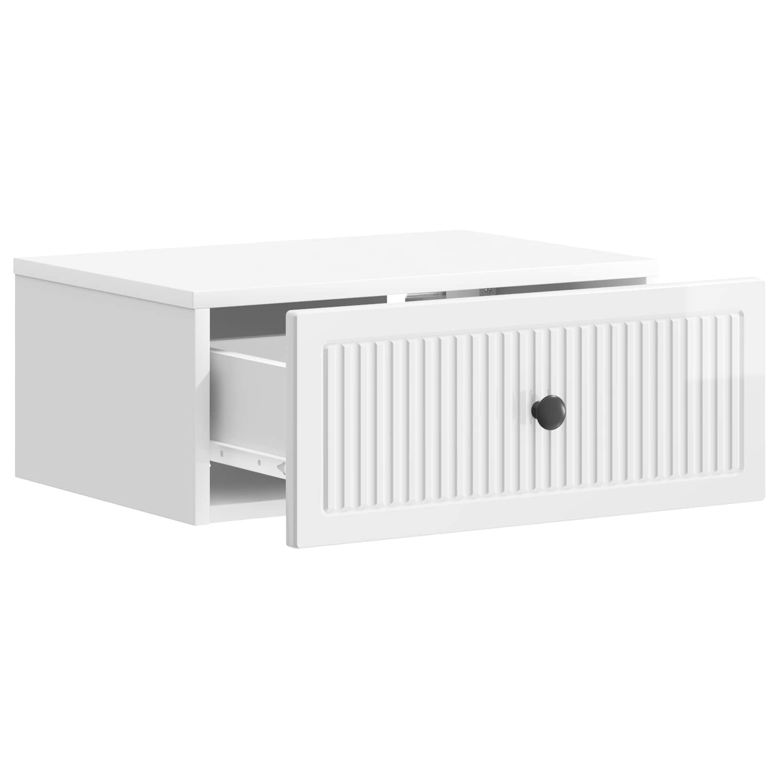 Cabinet de chevet 2 pcs Blanc brillant 49 x 34,5 x 20 cm - XIOS