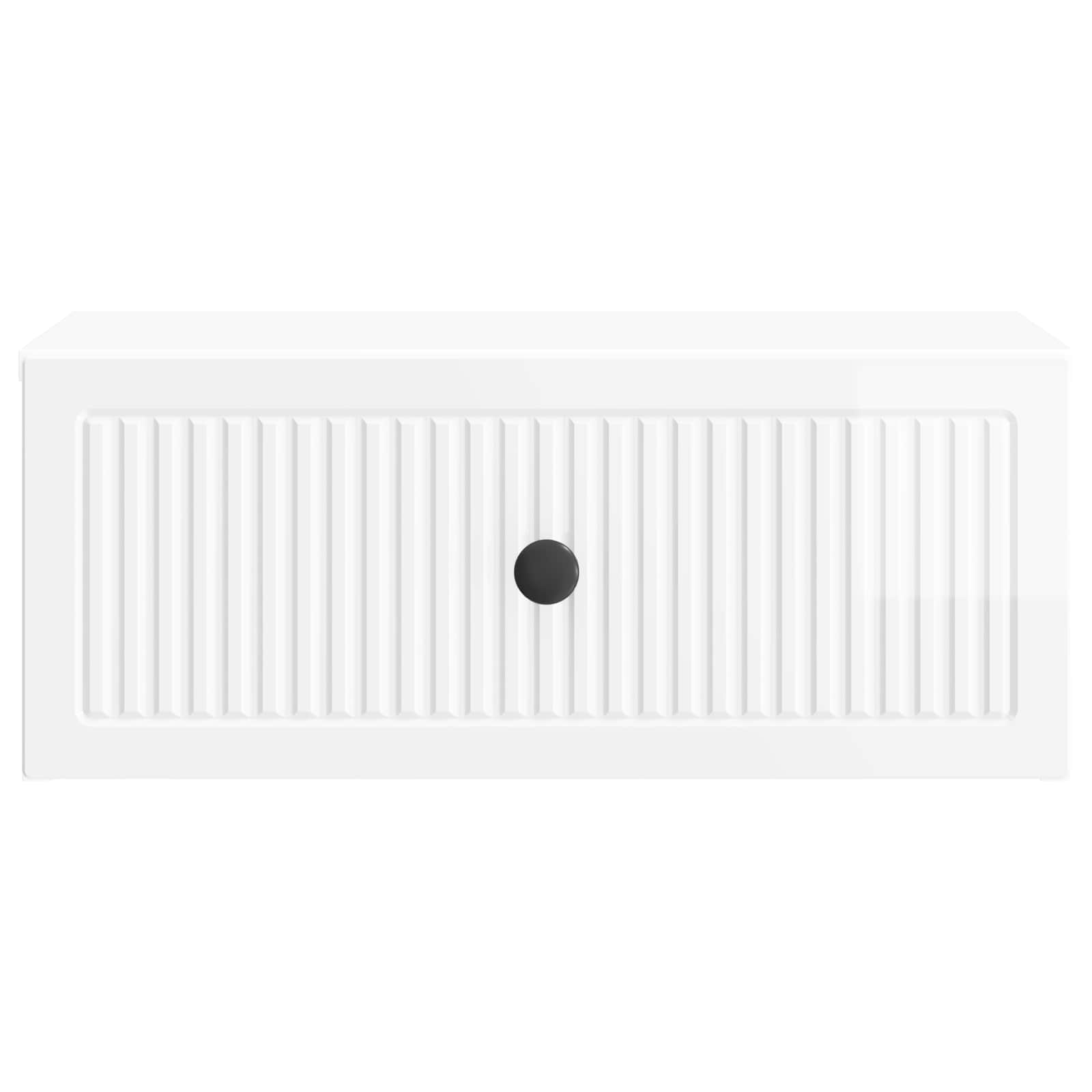 Cabinet de chevet 2 pcs Blanc brillant 49 x 34,5 x 20 cm - XIOS