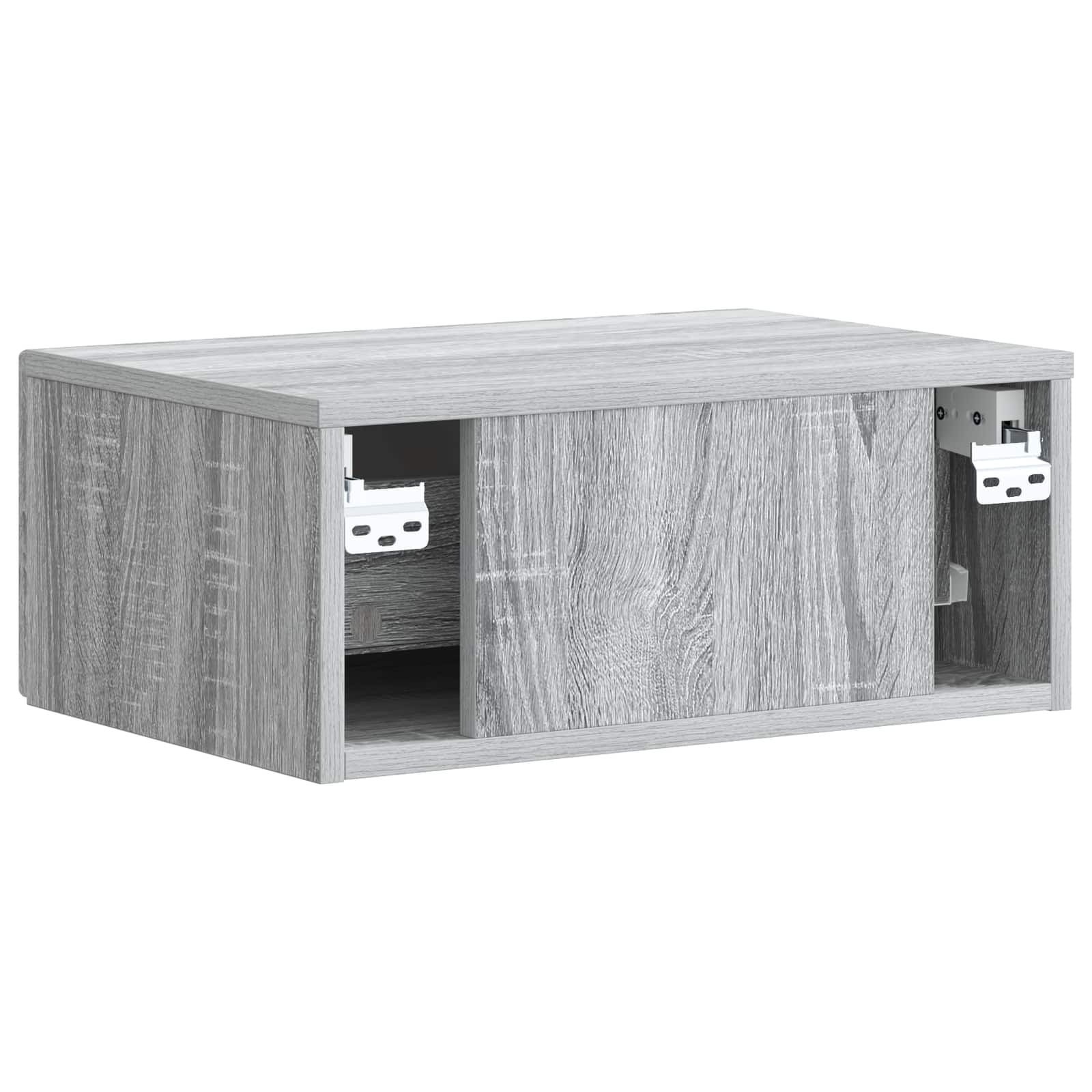 Cabinet de chevet 2 pcs Sonoma gris 49 x 34,5 x 20 cm - XIOS