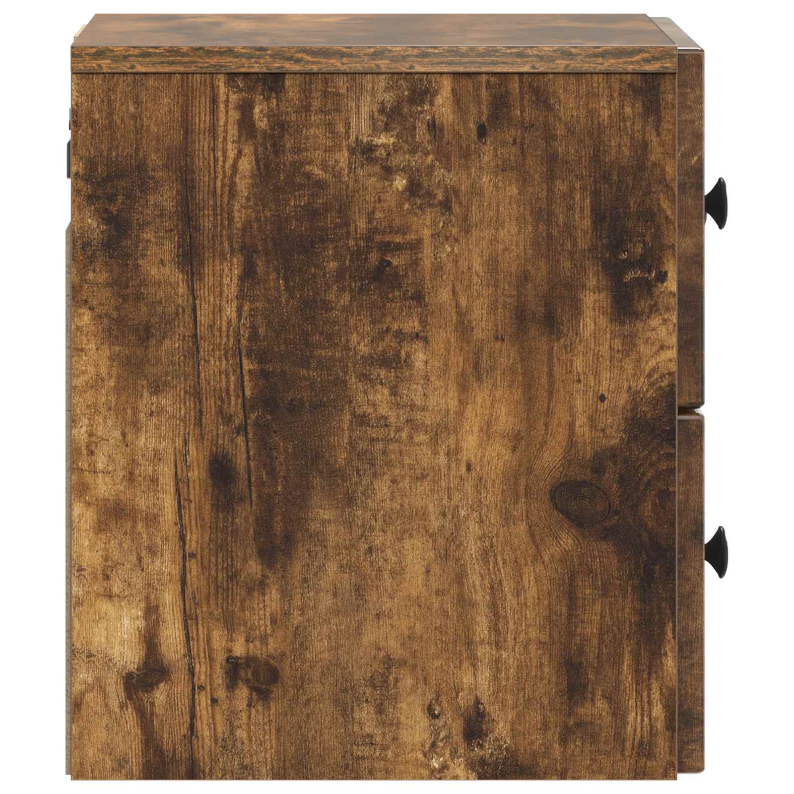 Cabinet de chevet mural 2 pcs Chêne fumé 33 x 34,5 x 40 cm - XIOS