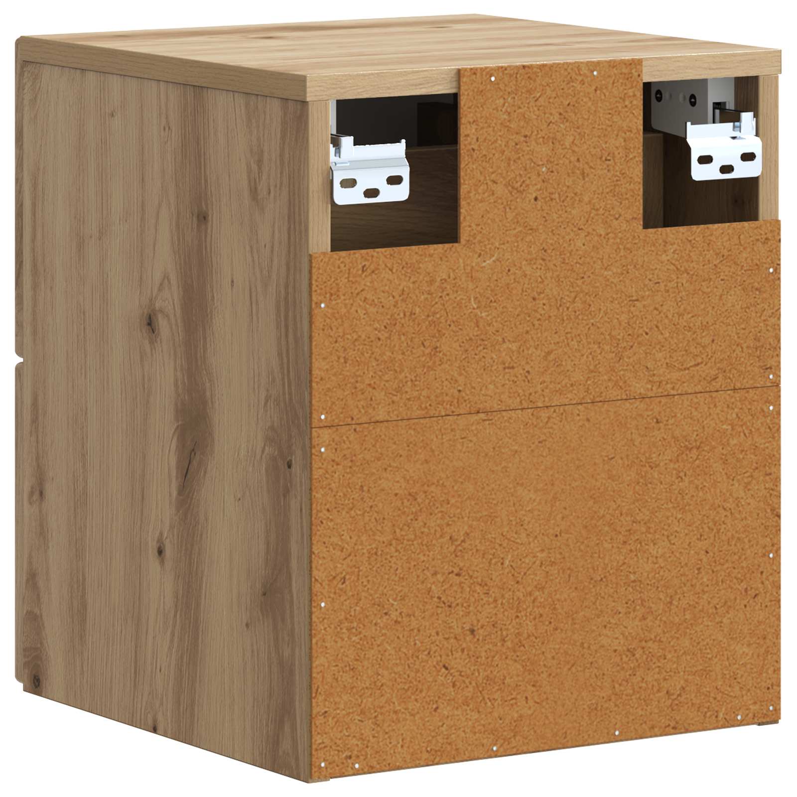 Cabinet de chevet mural 2 pcs Chêne artisanal 33 x 34,5 x 40 cm - XIOS
