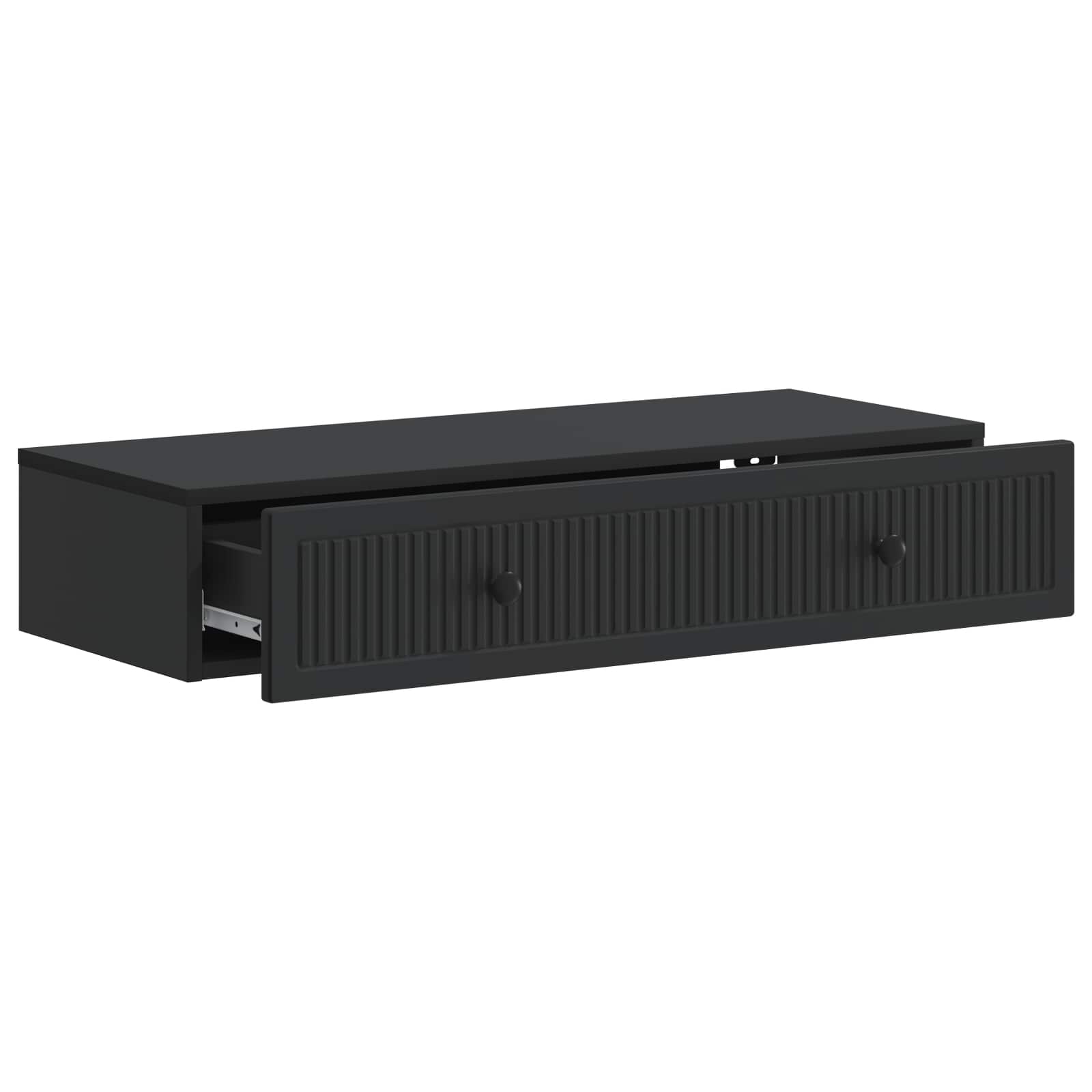 Table d'appoint murale Noir 87,5 x 34,5 x 17 cm - XIOS