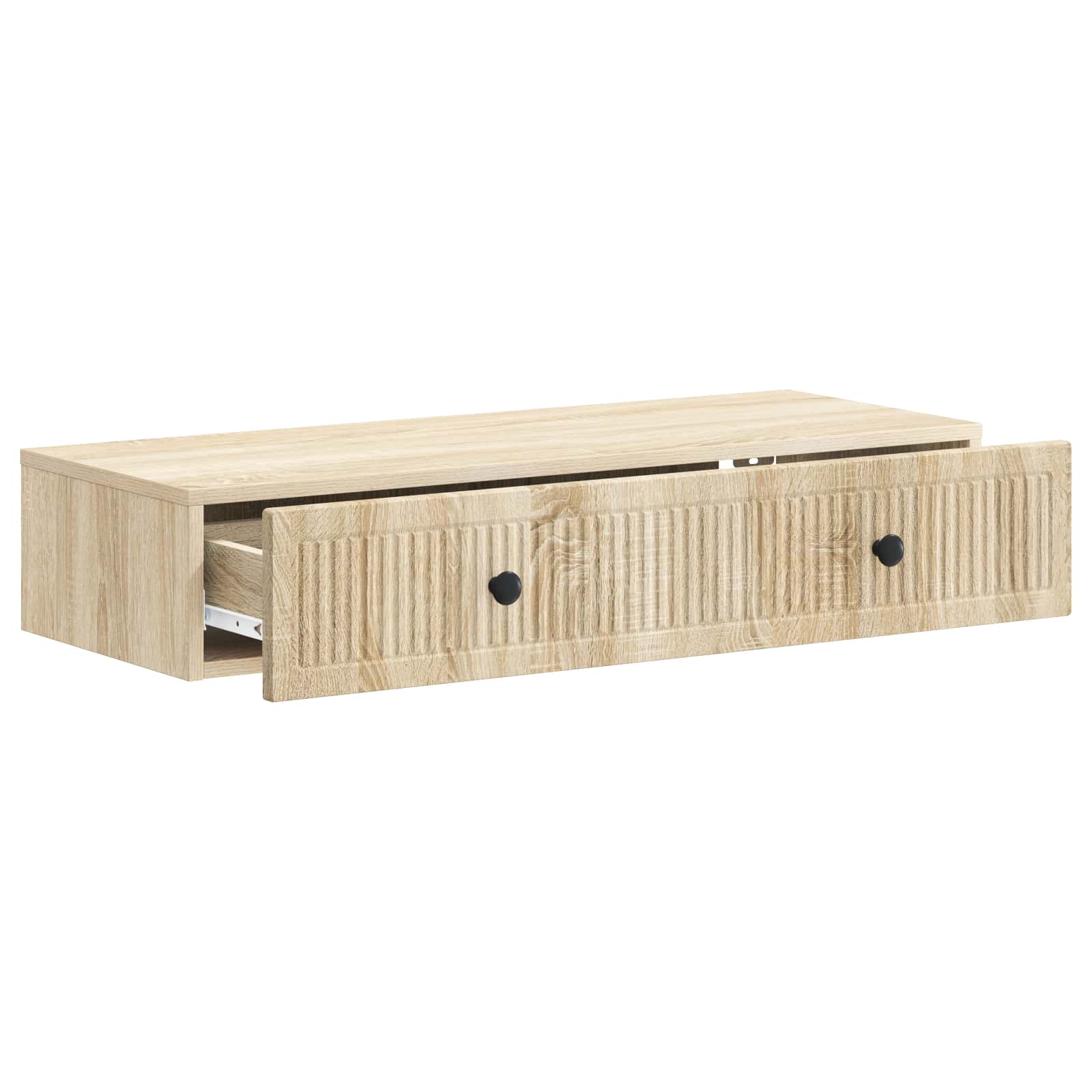 Table d'appoint murale Chêne Sonoma 87,5 x 34,5 x 17 cm - XIOS