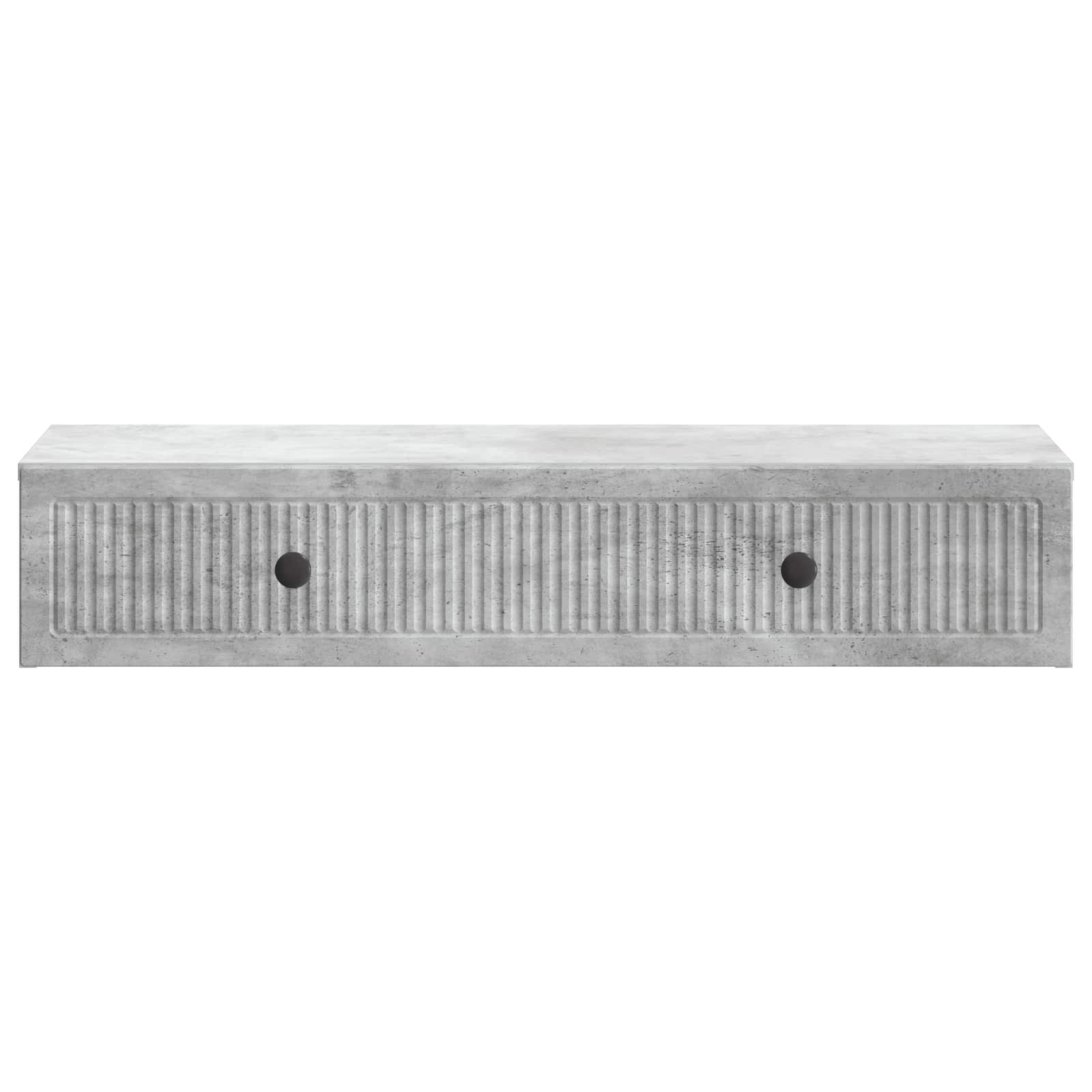 Table d'appoint murale Gris béton 87,5 x 34,5 x 17 cm - XIOS