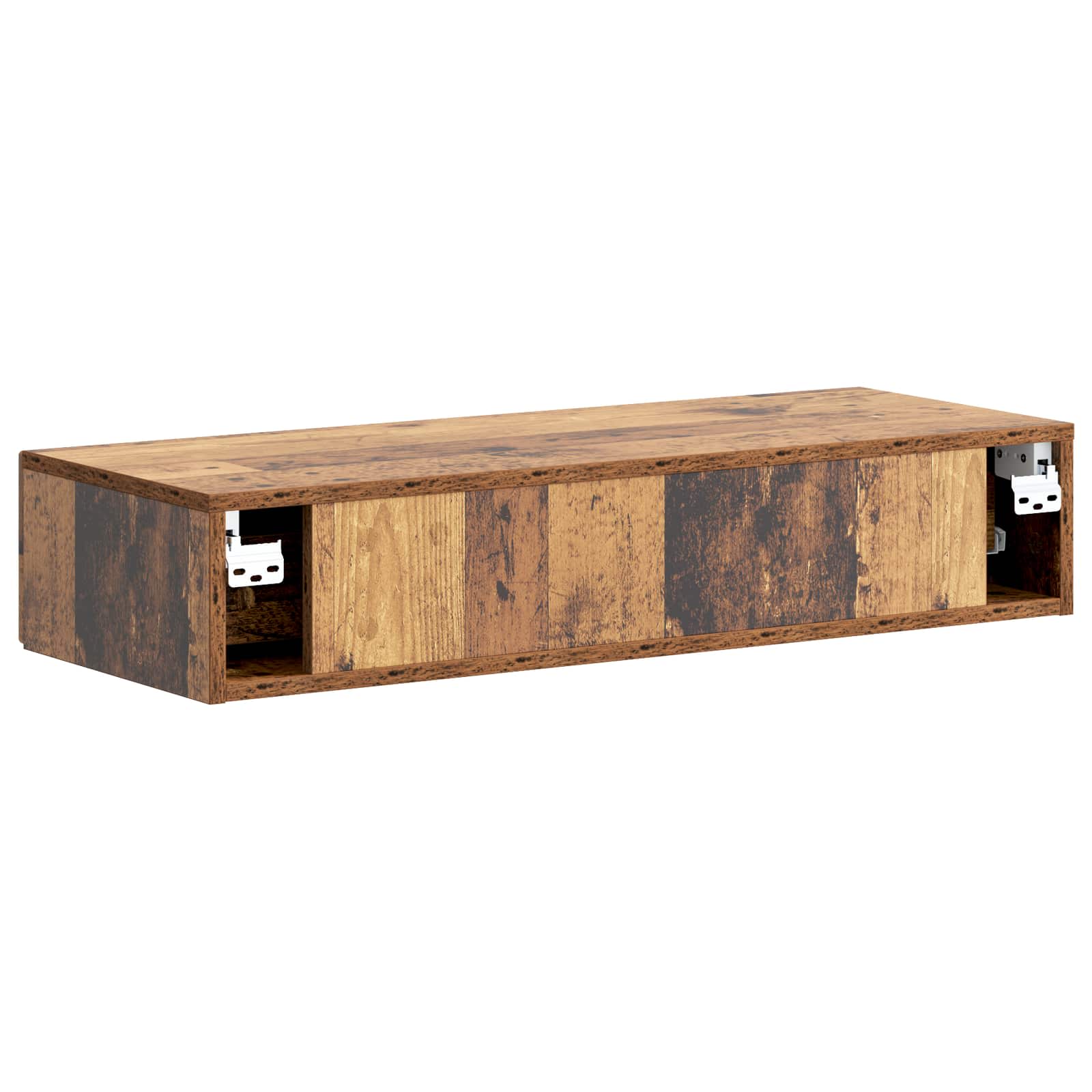 Table d'appoint murale Bois ancien 87,5 x 34,5 x 17 cm - XIOS
