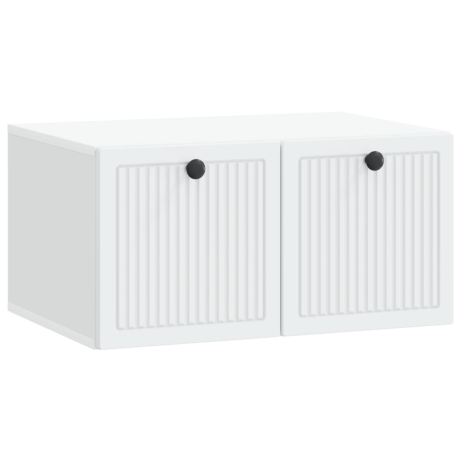 Meuble TV mural Blanc 59,5 x 41 x 30 cm Bois d'ingénierie - XIOS