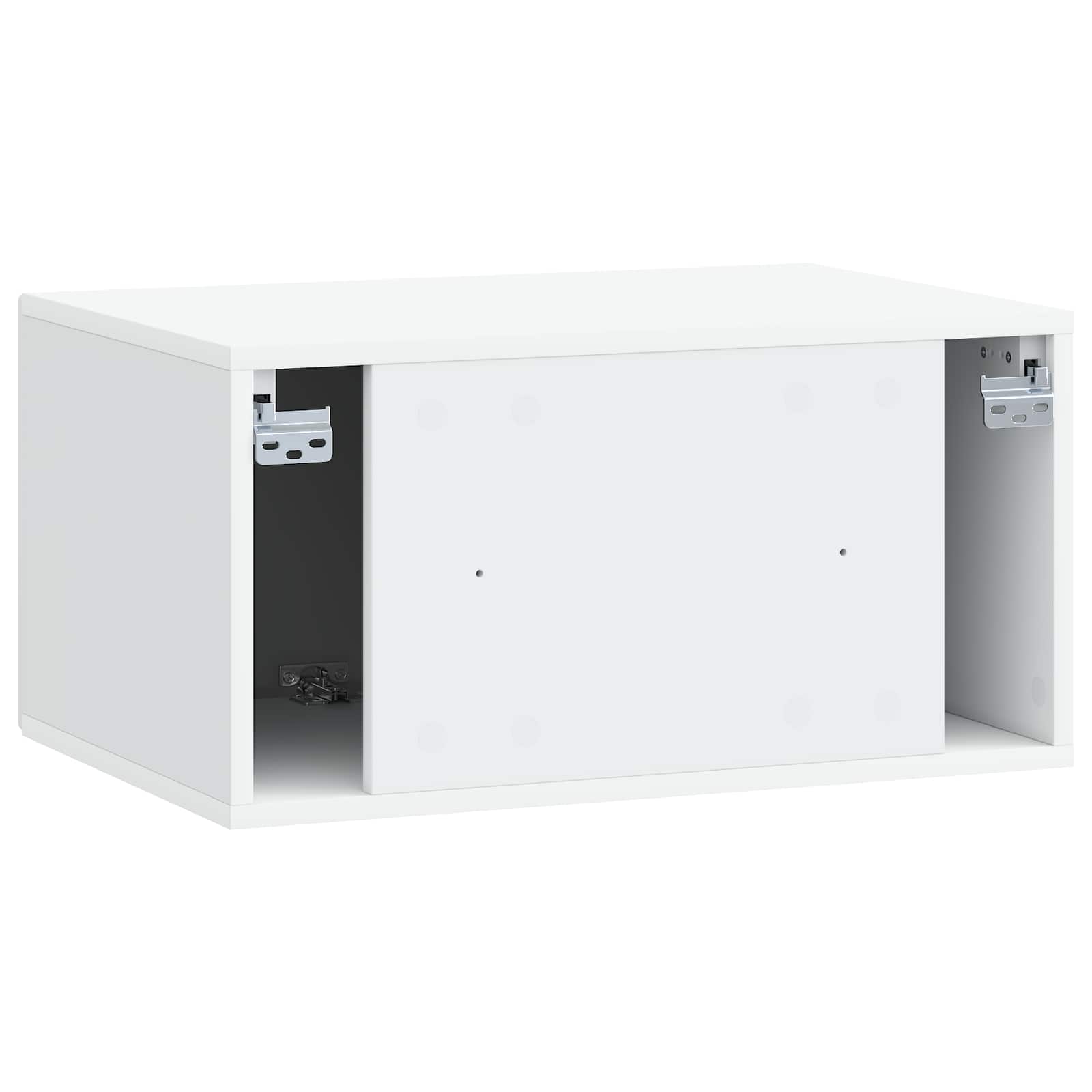 Meuble TV mural Blanc 59,5 x 41 x 30 cm Bois d'ingénierie - XIOS