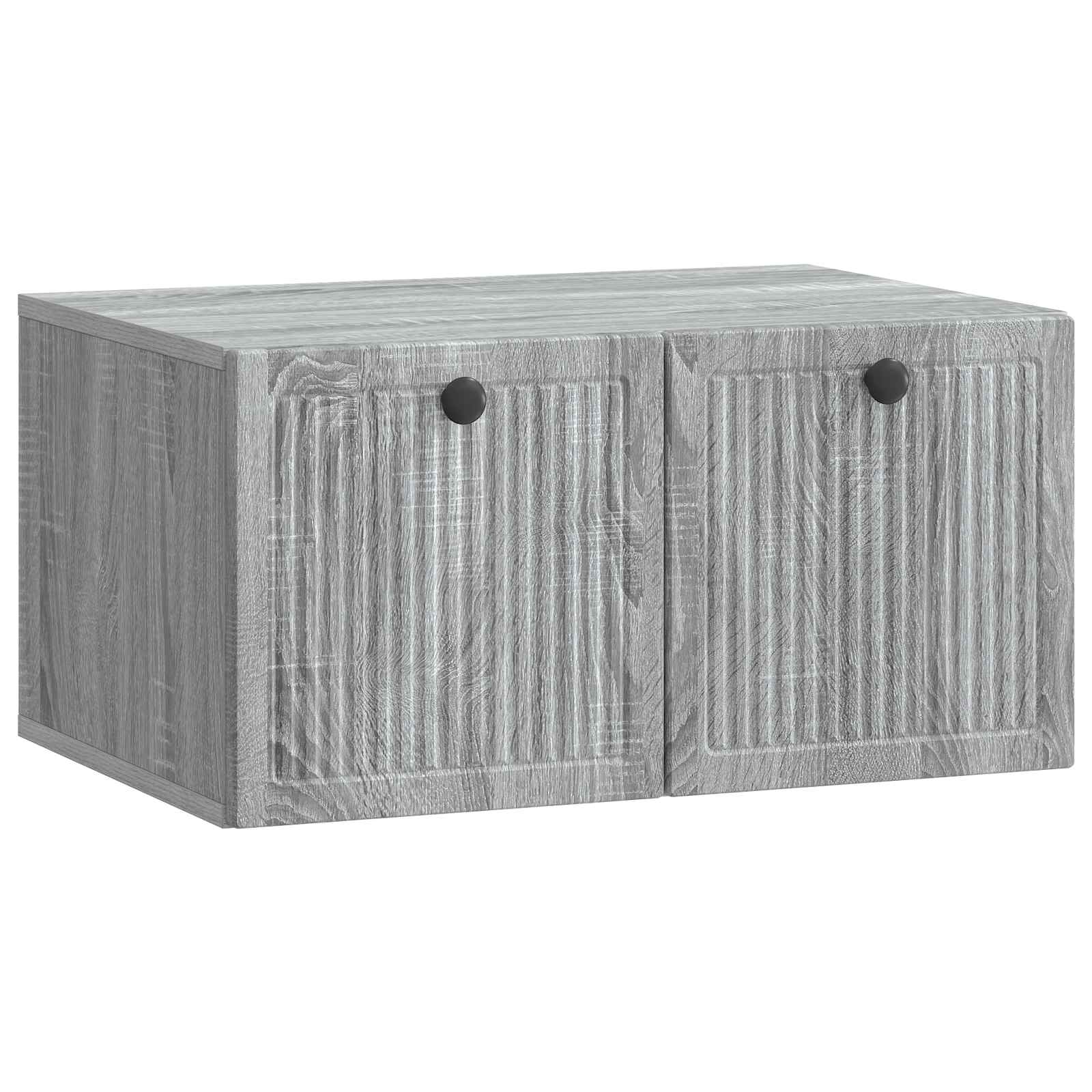 Meuble TV mural Sonoma gris 59,5 x 41 x 30 cm Bois d'ingénierie - XIOS