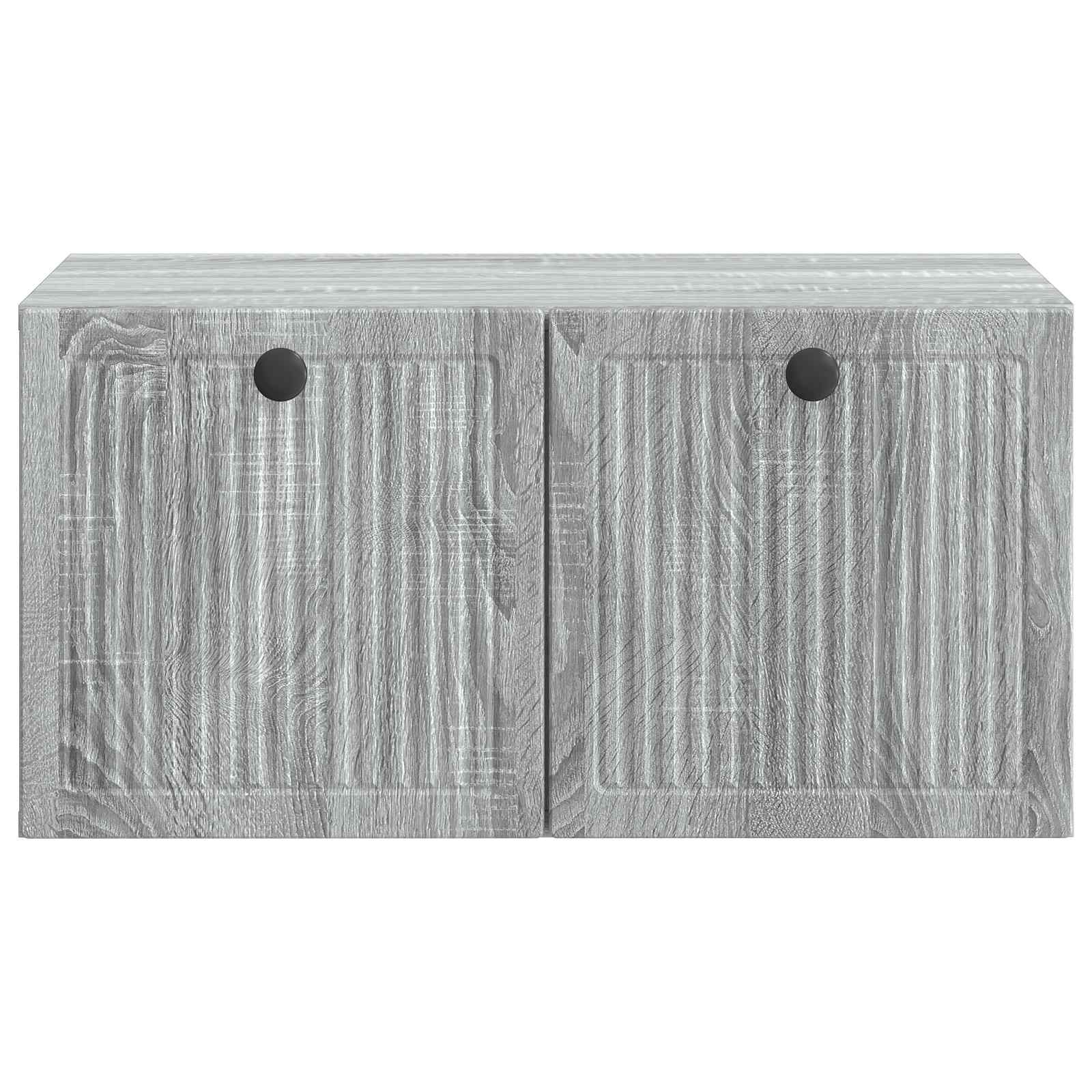 Meuble TV mural Sonoma gris 59,5 x 41 x 30 cm Bois d'ingénierie - XIOS