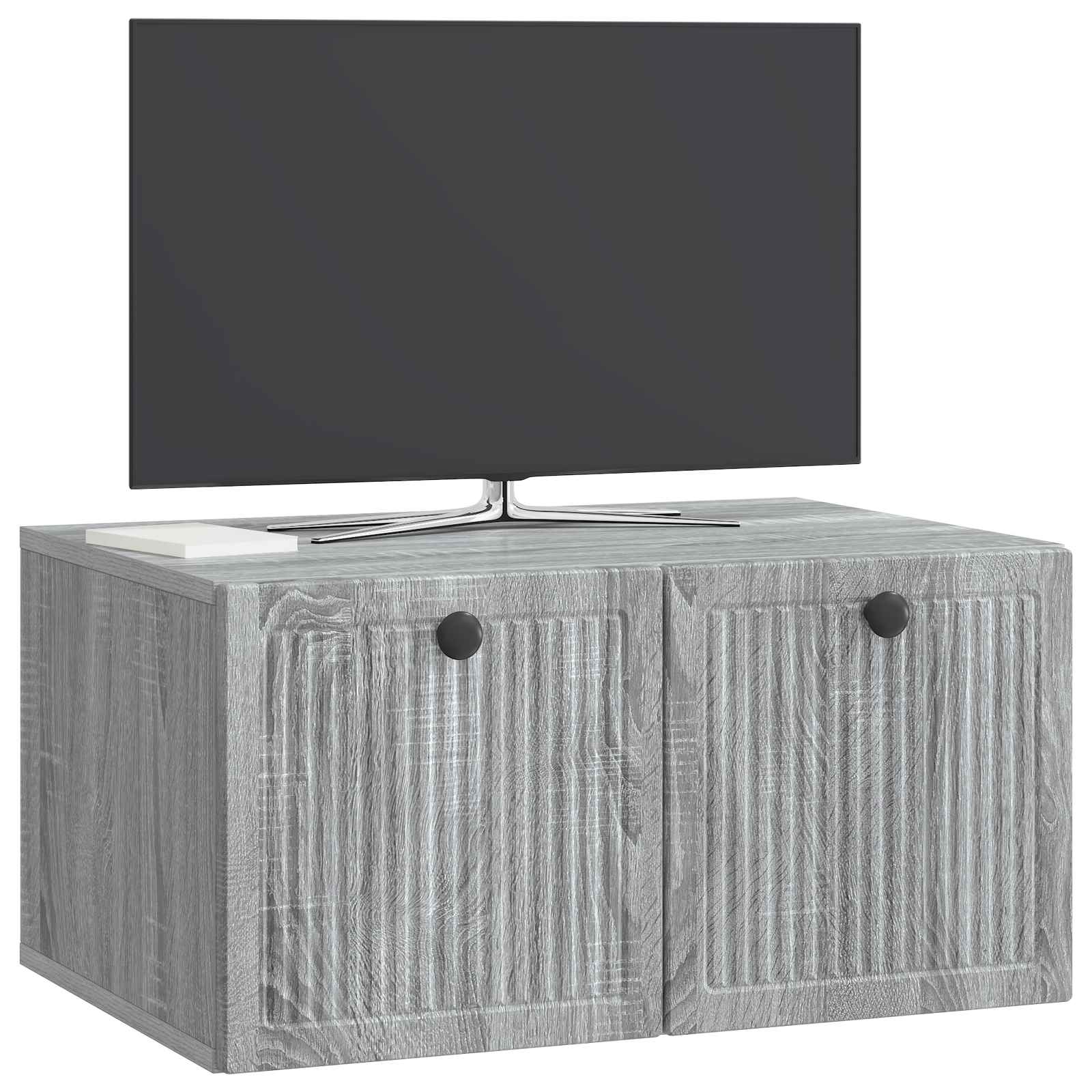 Meuble TV mural Sonoma gris 59,5 x 41 x 30 cm Bois d'ingénierie - XIOS