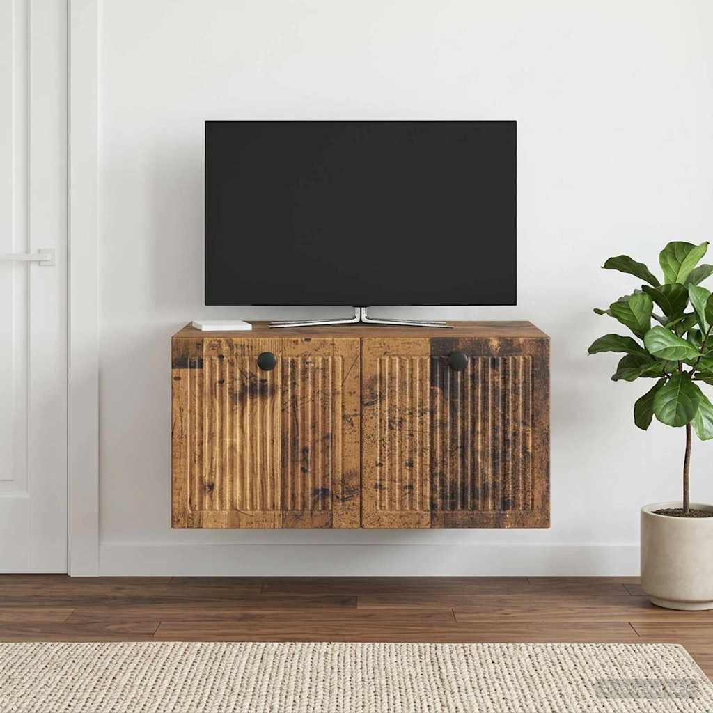 Meuble TV mural Bois ancien 59,5 x 41 x 30 cm Bois d'ingénierie - XIOS