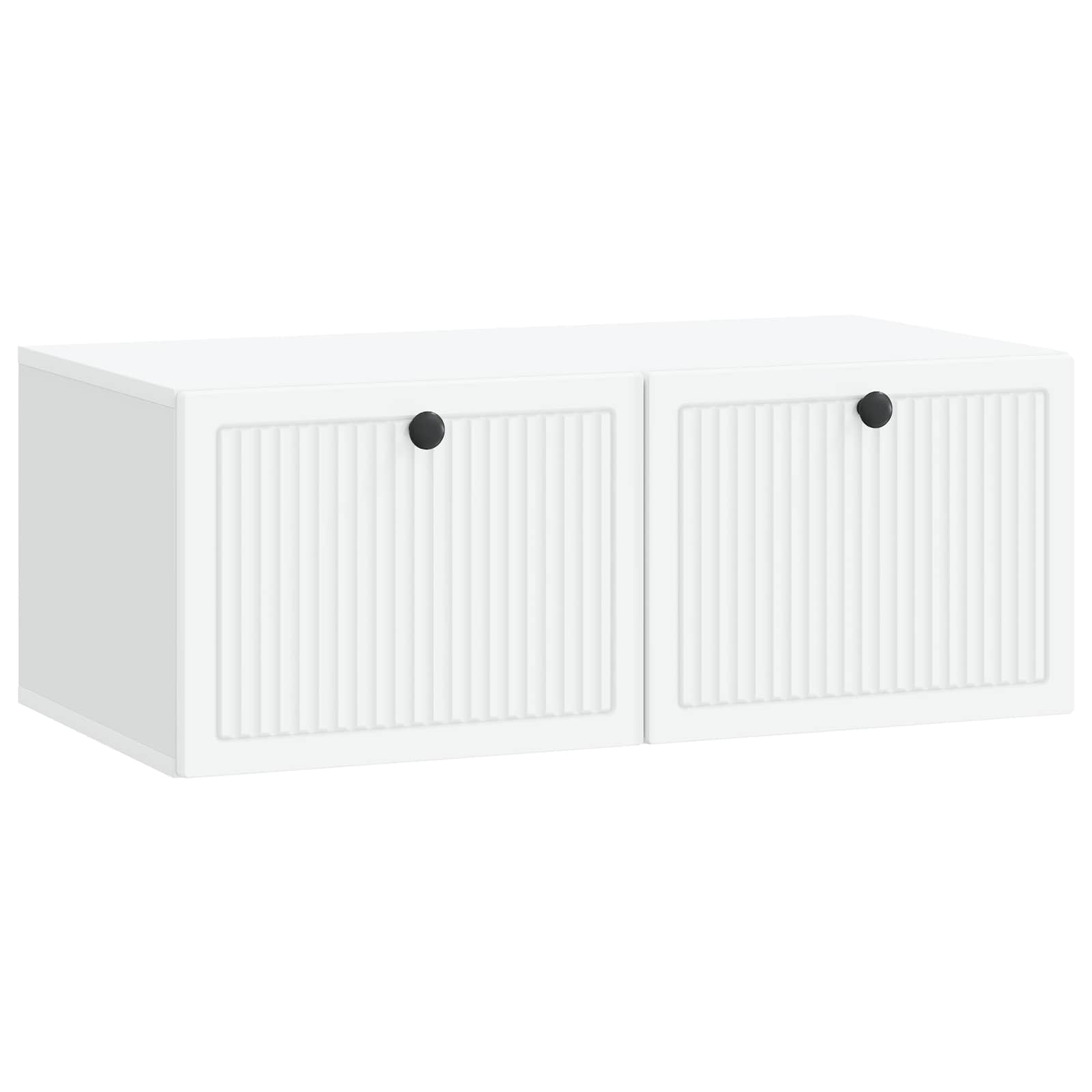 Meuble TV mural Blanc 78,5 x 41 x 30 cm Bois d'ingénierie - XIOS