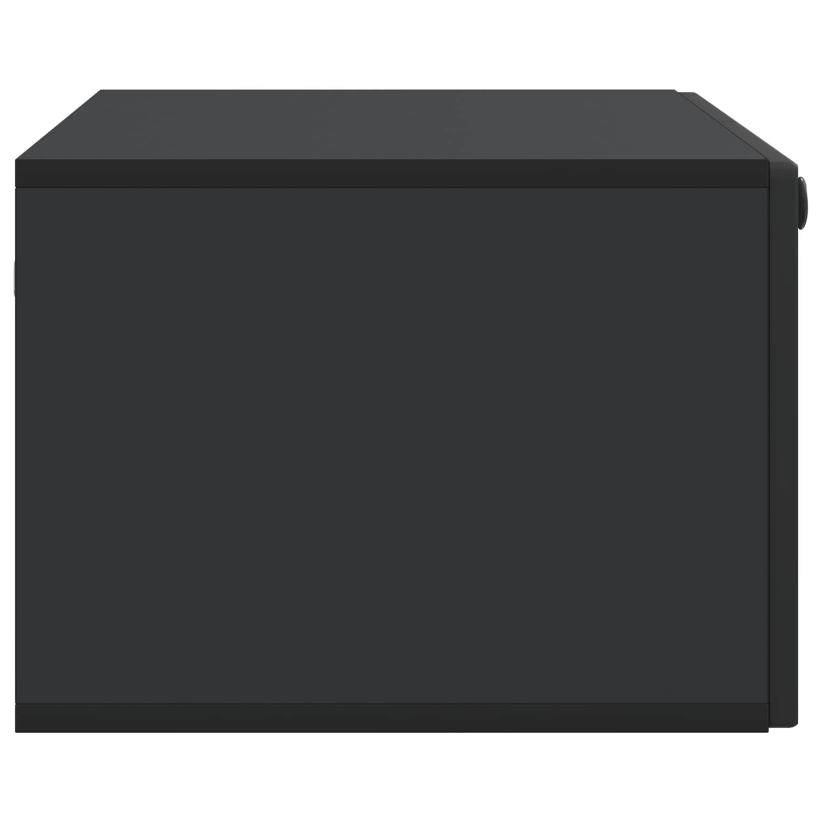 Meuble TV mural Noir 78,5 x 41 x 30 cm Bois d'ingénierie - XIOS