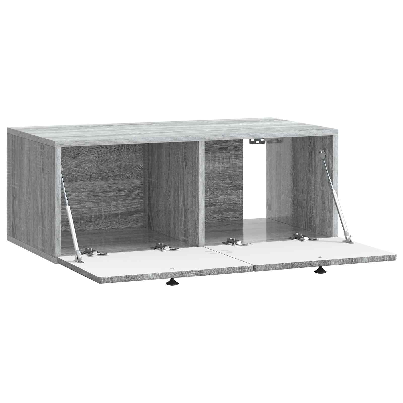 Meuble TV mural Sonoma gris 78,5 x 41 x 30 cm Bois d'ingénierie - XIOS
