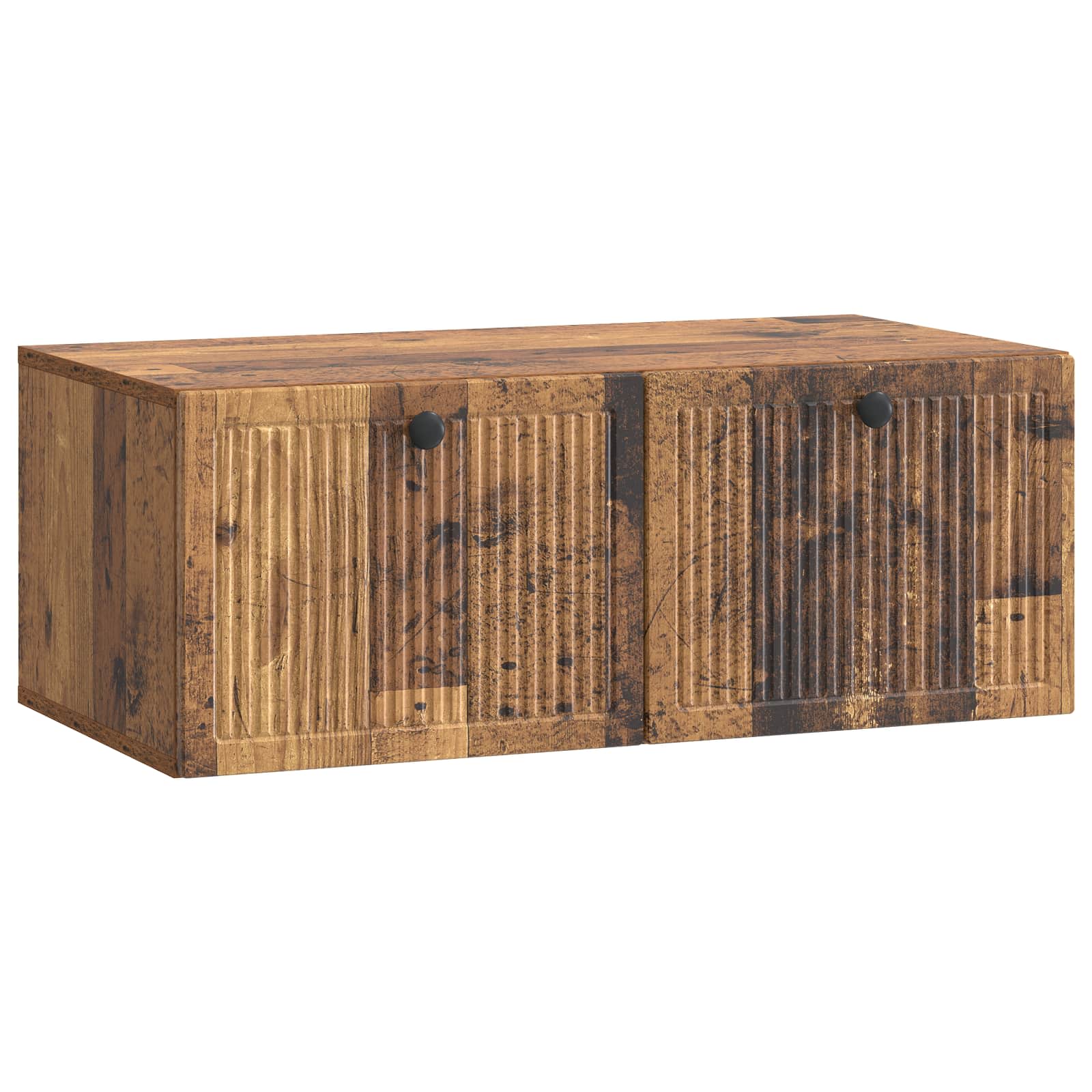 Meuble TV mural Bois ancien 78,5 x 41 x 30 cm Bois d'ingénierie - XIOS