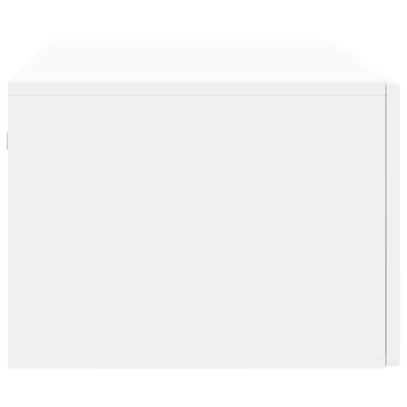 Meuble TV mural Blanc 98 x 41 x 30 cm Bois d'ingénierie - XIOS