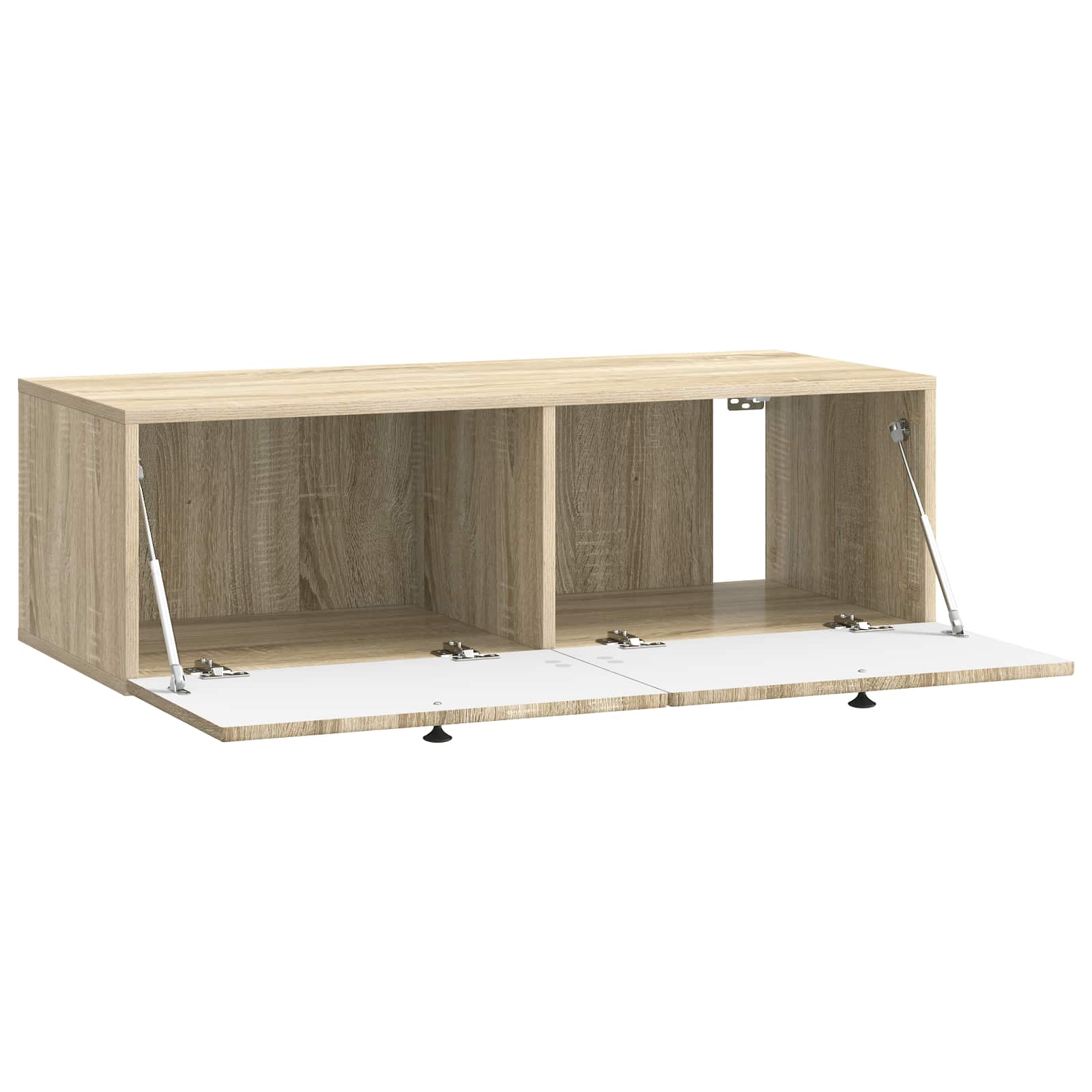 Meuble TV mural Chêne Sonoma 98 x 41 x 30 cm Bois d'ingénierie - XIOS