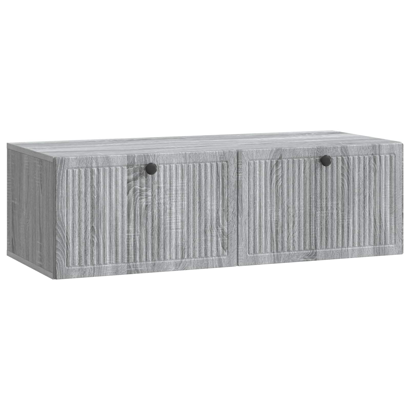 Meuble TV mural Sonoma gris 98 x 41 x 30 cm Bois d'ingénierie - XIOS