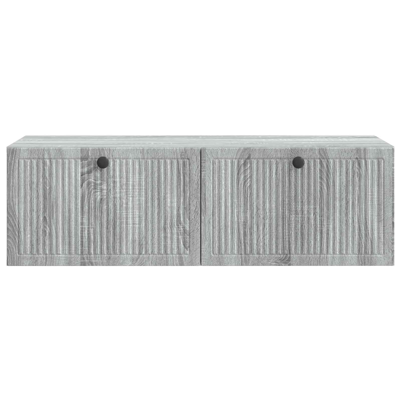 Meuble TV mural Sonoma gris 98 x 41 x 30 cm Bois d'ingénierie - XIOS