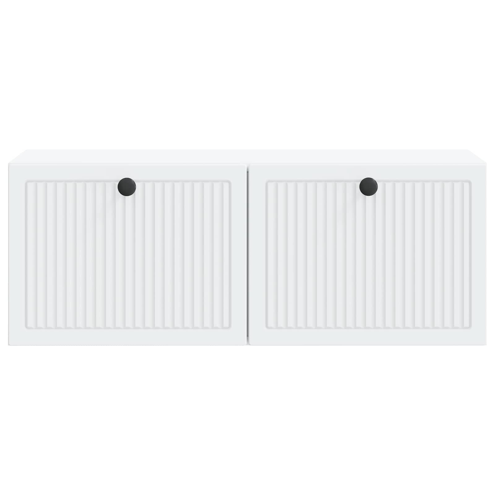 Meuble TV mural Blanc 78,5 x 31 x 30 cm Bois d'ingénierie - XIOS