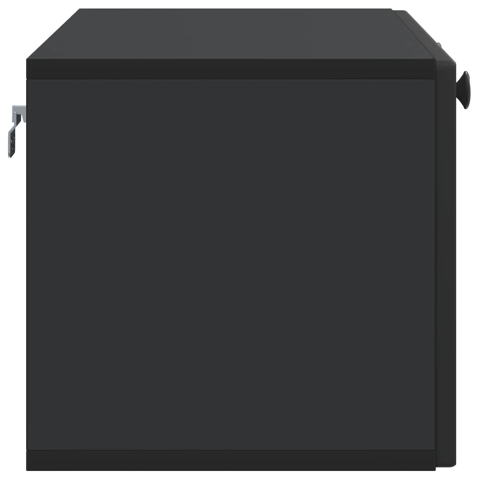 Meuble TV mural Noir 78,5 x 31 x 30 cm Bois d'ingénierie - XIOS
