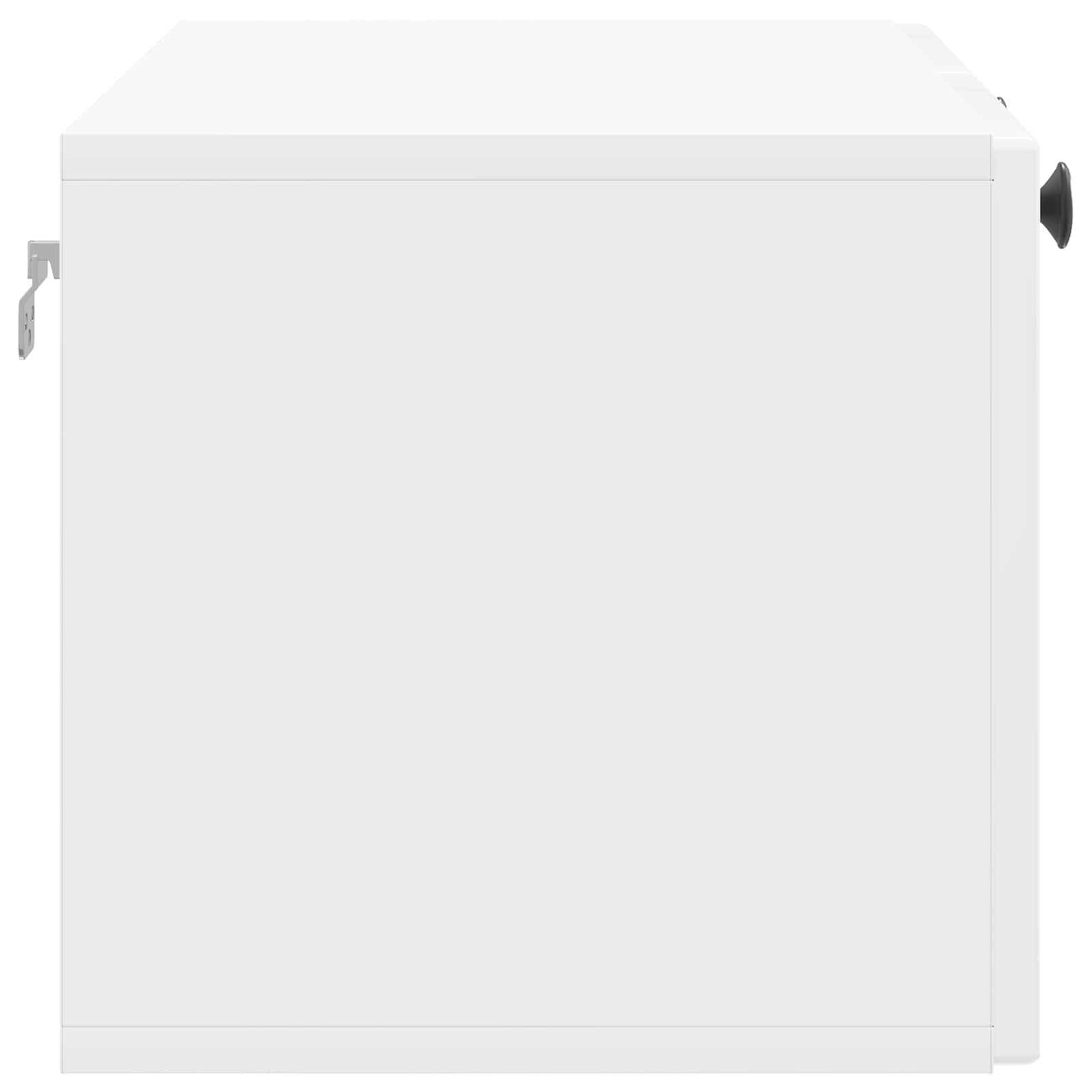 Meuble TV mural Montage mural Blanc brillant 78,5 x 31 x 30 cm - XIOS