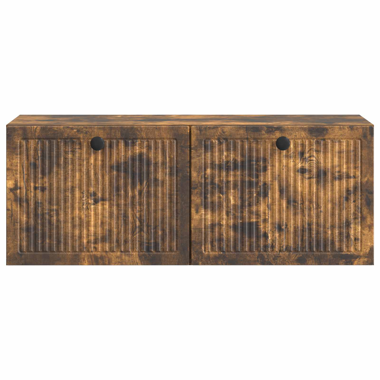 Meuble TV mural Chêne fumé 78,5 x 31 x 30 cm Bois d'ingénierie - XIOS