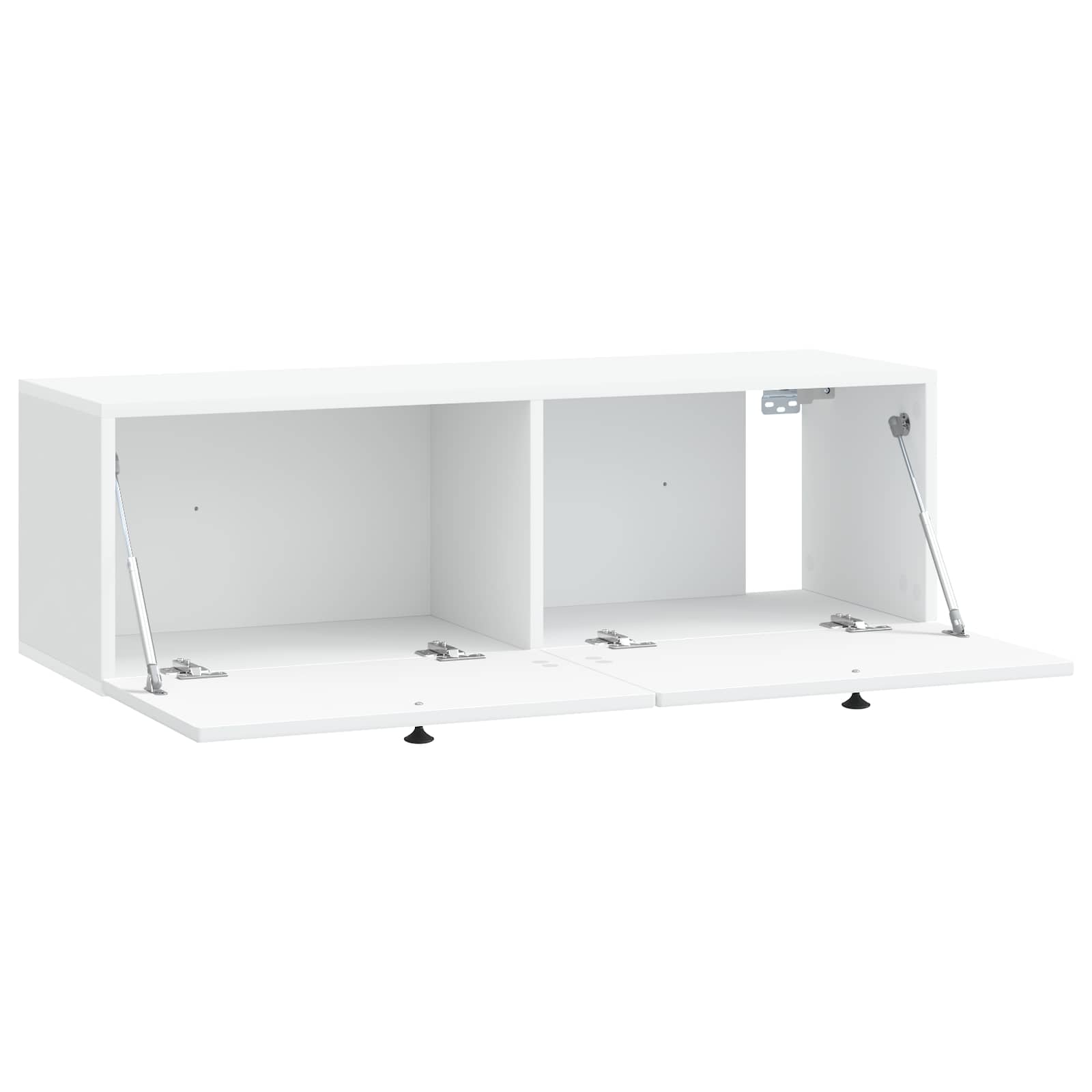 Meuble TV mural Blanc 98 x 31 x 30 cm Bois d'ingénierie - XIOS