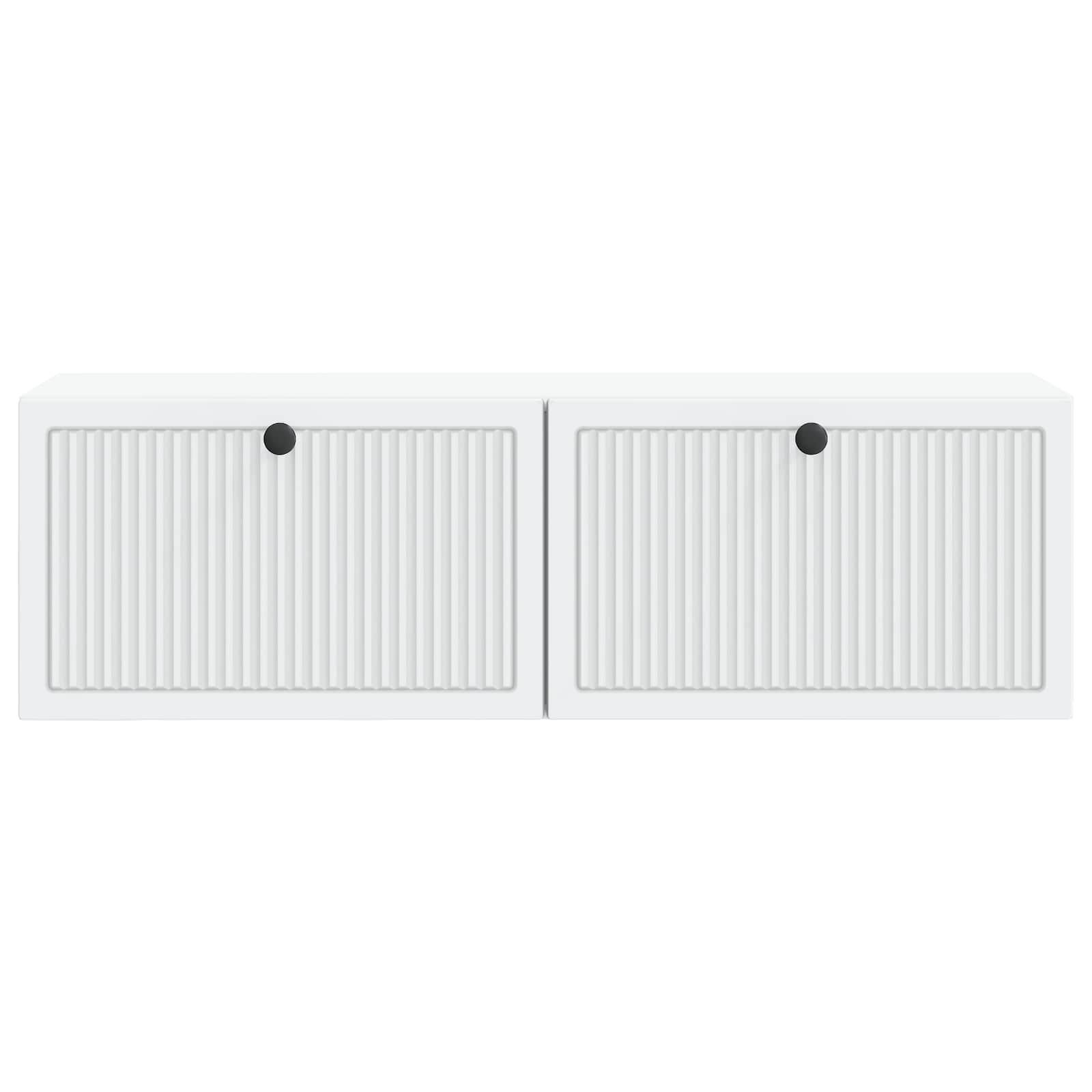 Meuble TV mural Blanc 98 x 31 x 30 cm Bois d'ingénierie - XIOS
