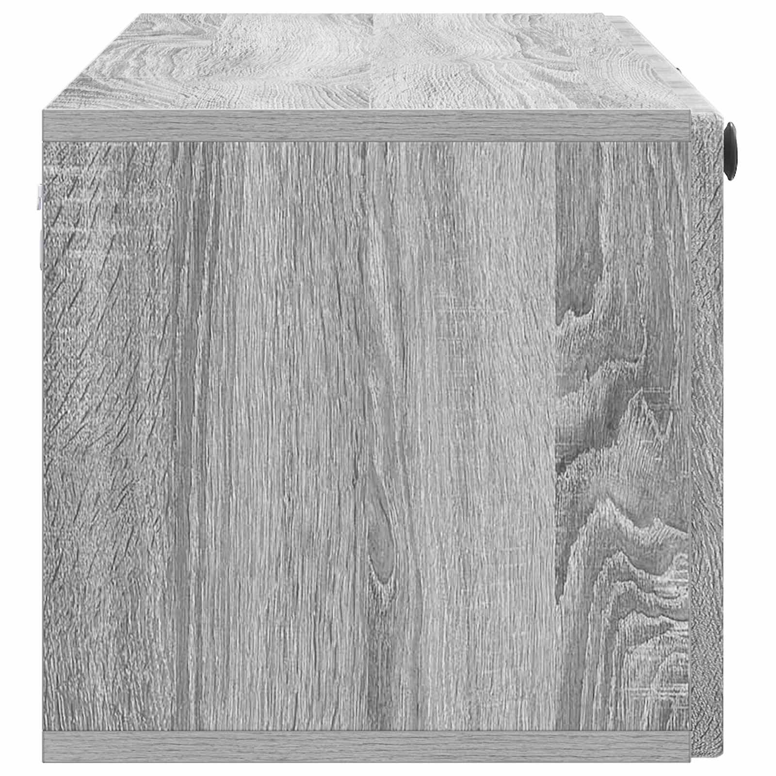 Meuble TV mural Sonoma gris 98 x 31 x 30 cm Bois d'ingénierie - XIOS