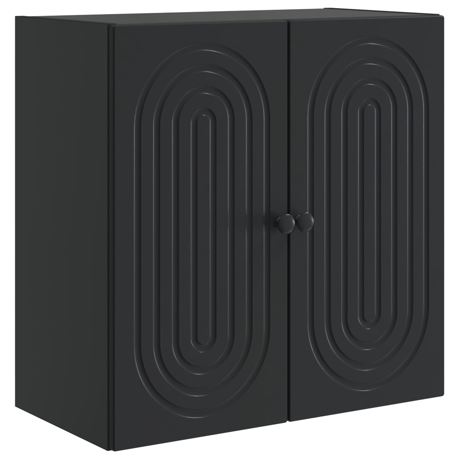 Armoire Murale Noir 59 x 31 x 60 cm Bois d'ingénierie - XIOS