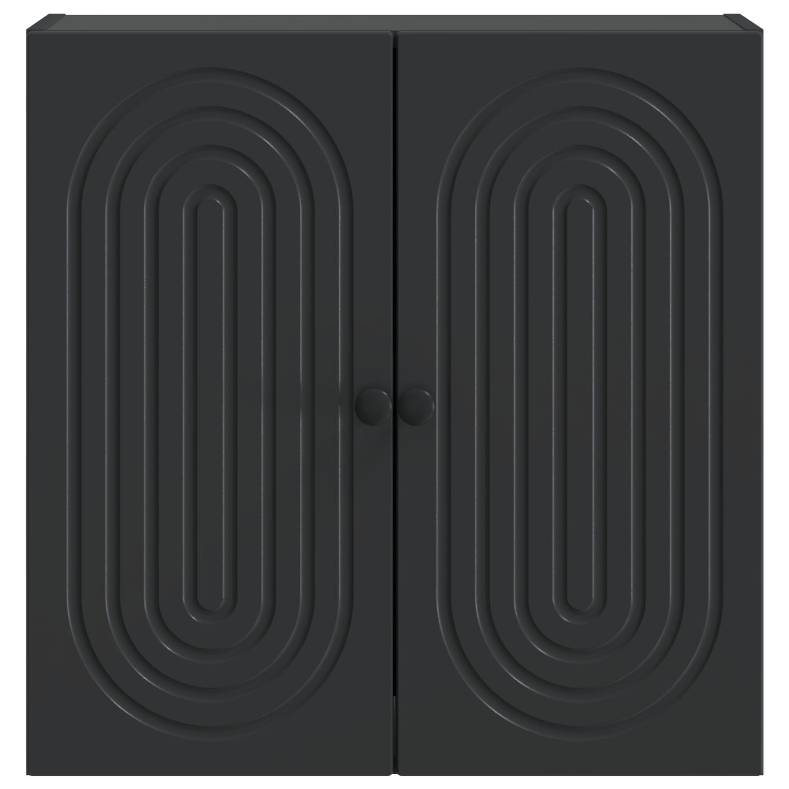 Armoire Murale Noir 59 x 31 x 60 cm Bois d'ingénierie - XIOS