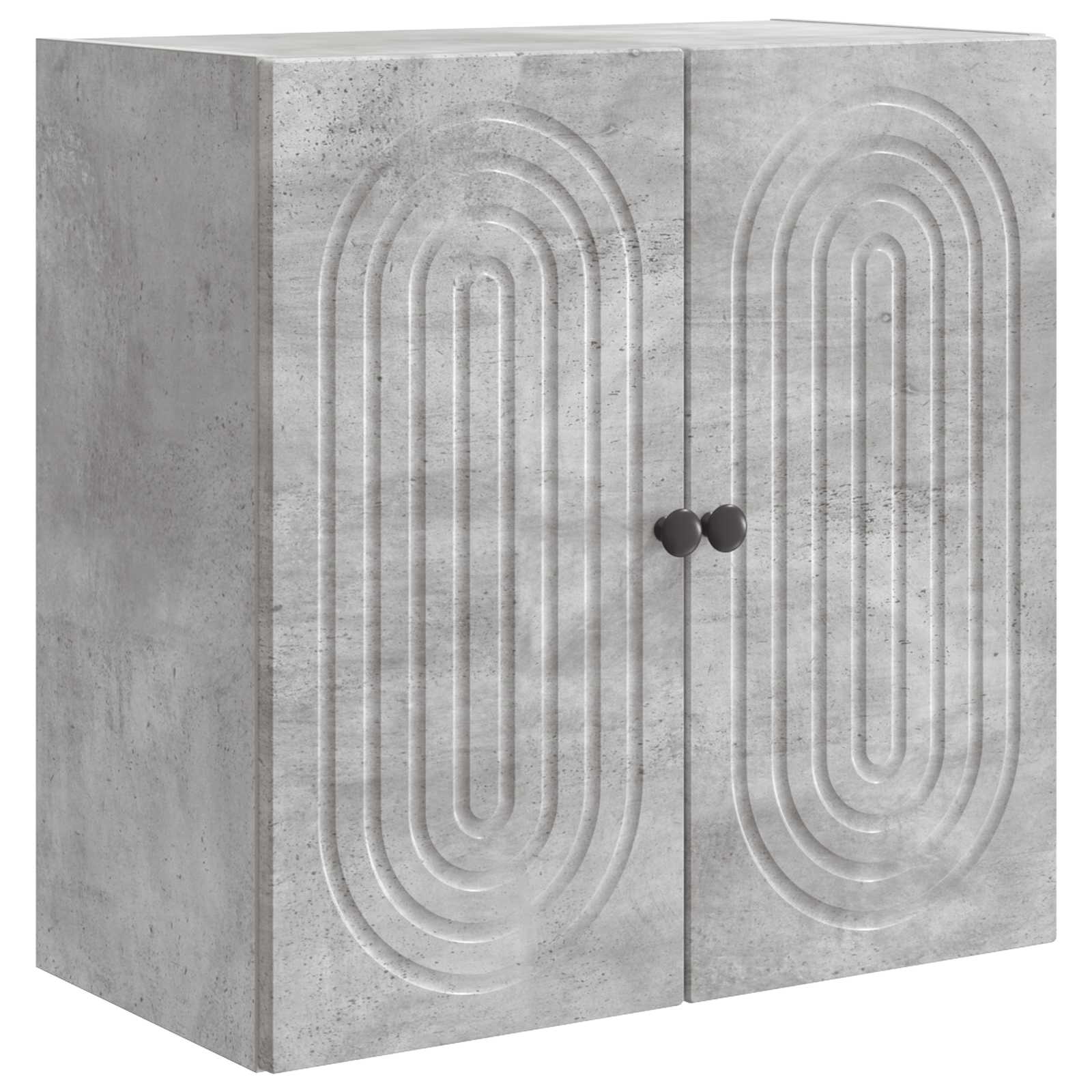 Armoire Murale Gris béton 59 x 31 x 60 cm Bois d'ingénierie - XIOS