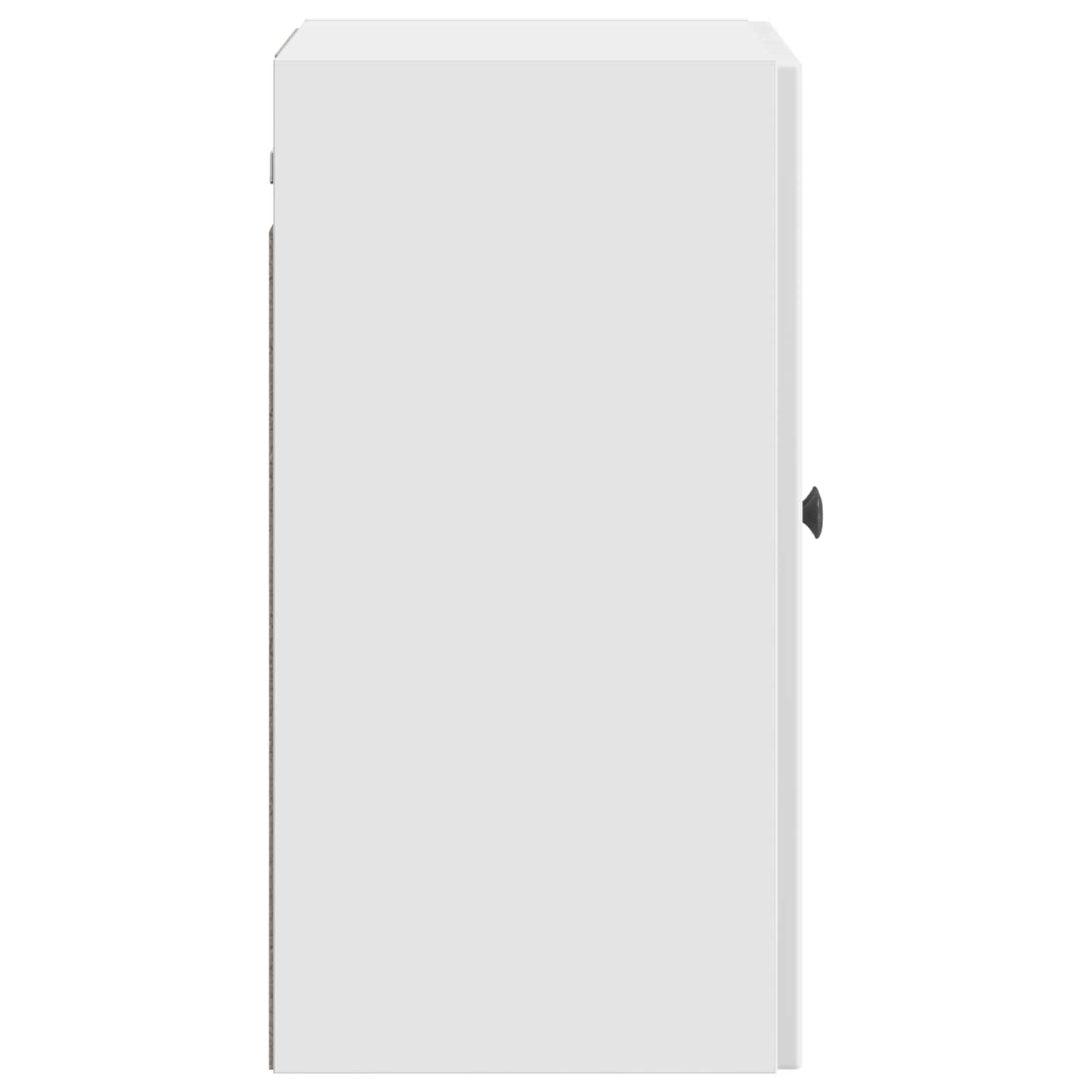 Armoire Murale Blanc brillant 59 x 31 x 60 cm Bois d'ingénierie - XIOS