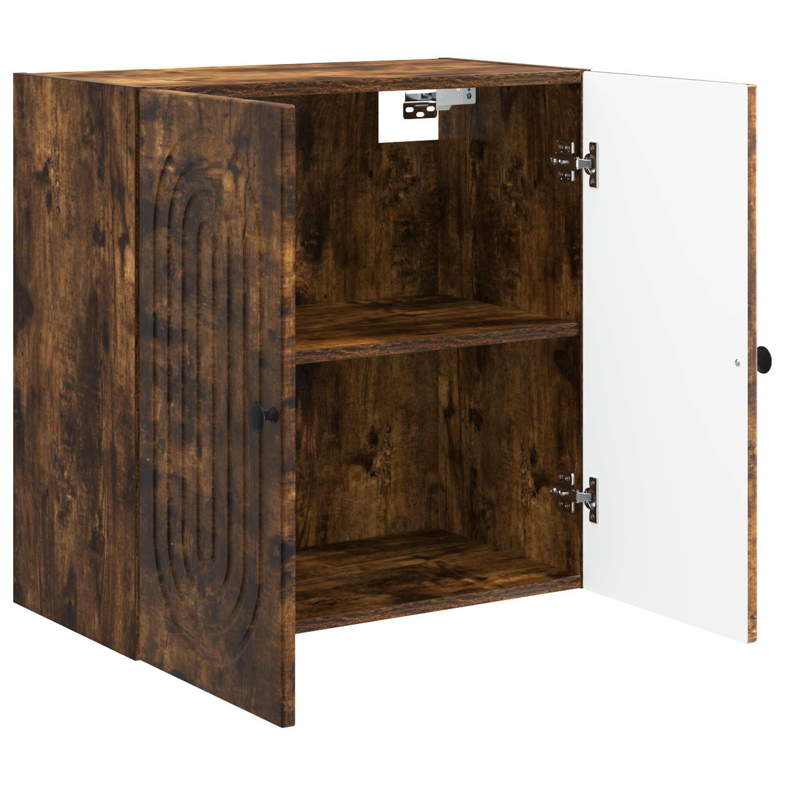 Armoire Murale Chêne fumé 59 x 31 x 60 cm Bois d'ingénierie - XIOS