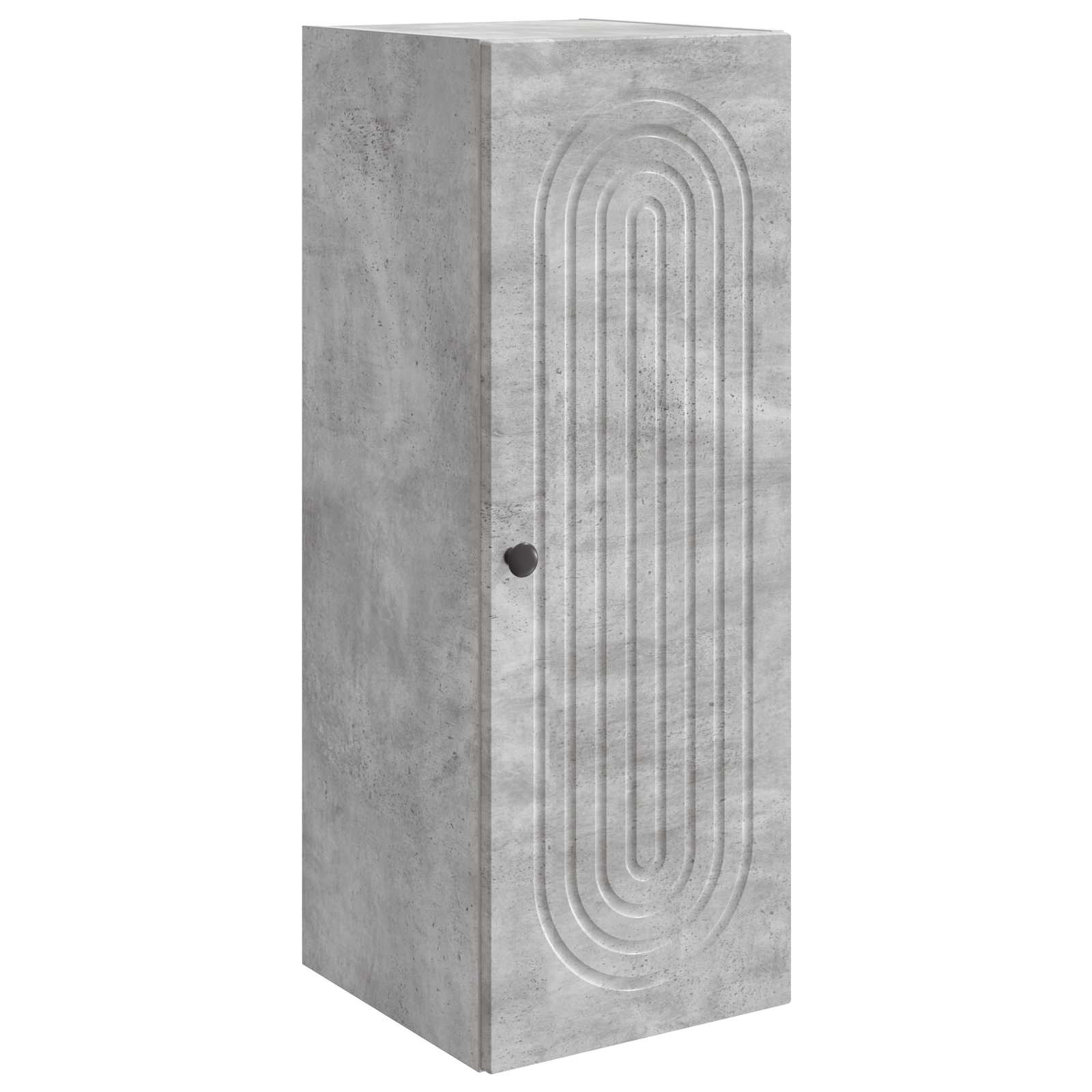 Armoire Murale Gris béton 33 x 34,5 x 90 cm Bois d'ingénierie - XIOS