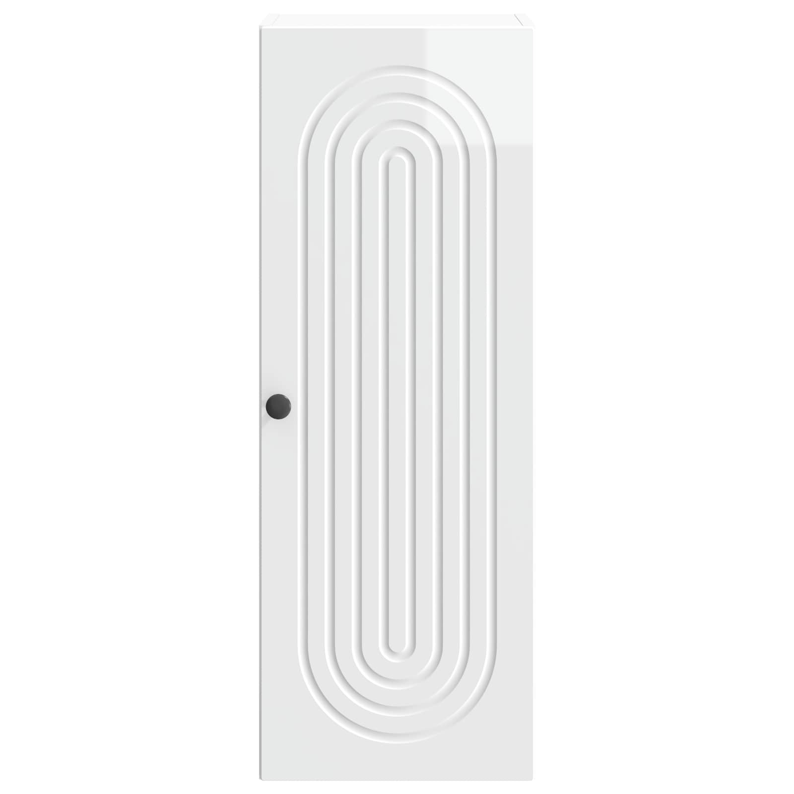 Armoire Murale Blanc brillant 33 x 34,5 x 90 cm - XIOS