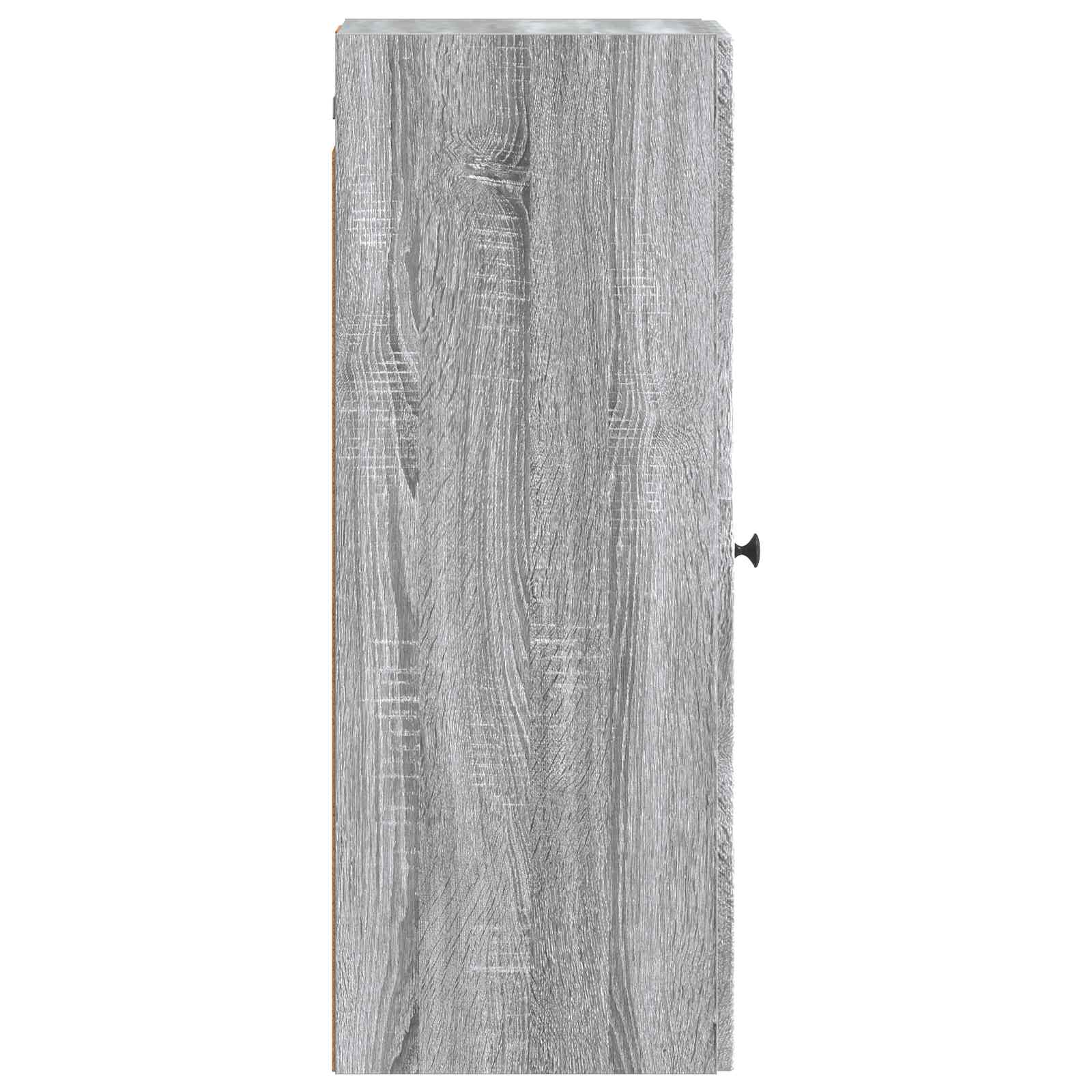 Armoire Murale Sonoma gris 33 x 34,5 x 90 cm Bois d'ingénierie - XIOS