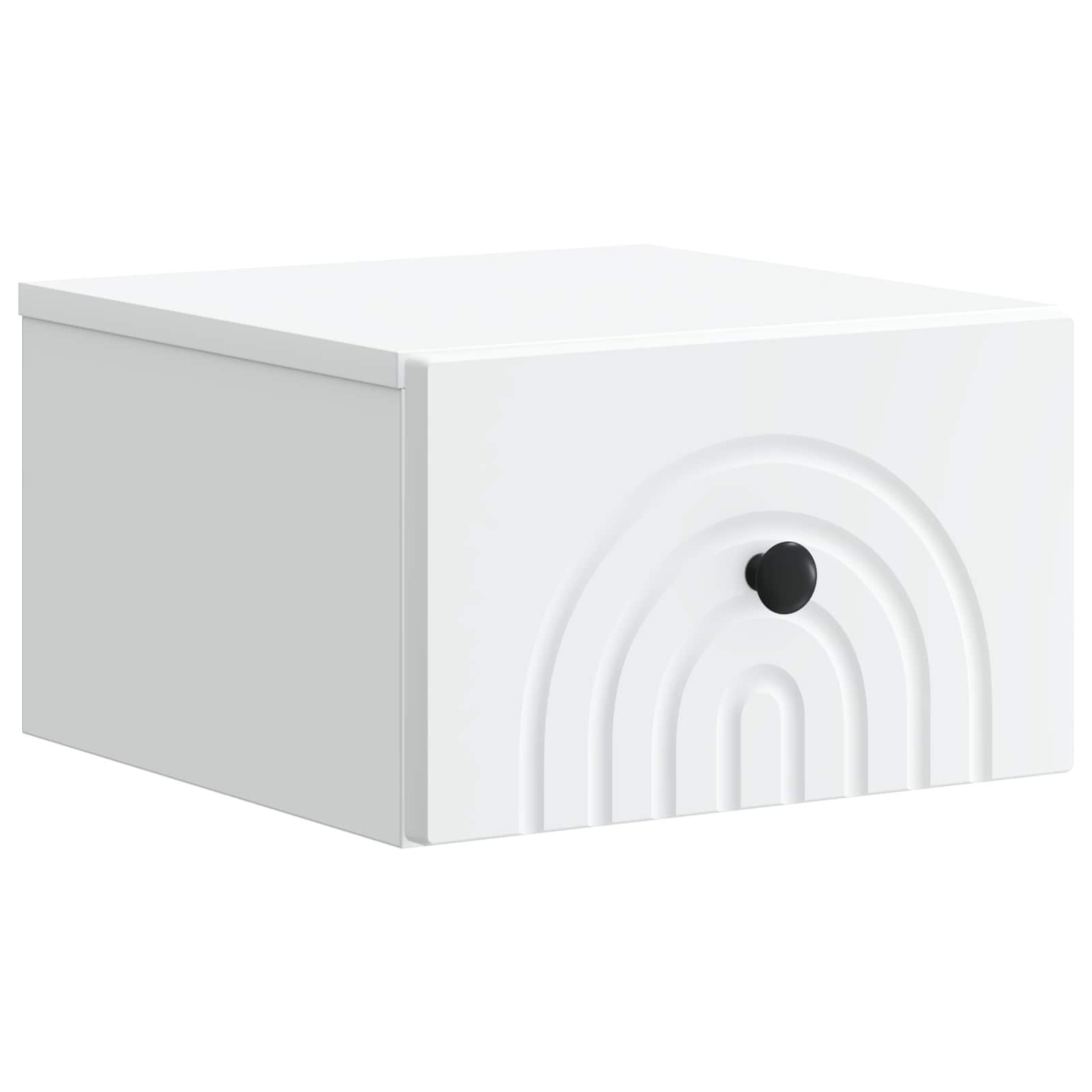 Cabinet de chevet mural 2 pcs Blanc 33 x 34,5 x 20 cm - XIOS