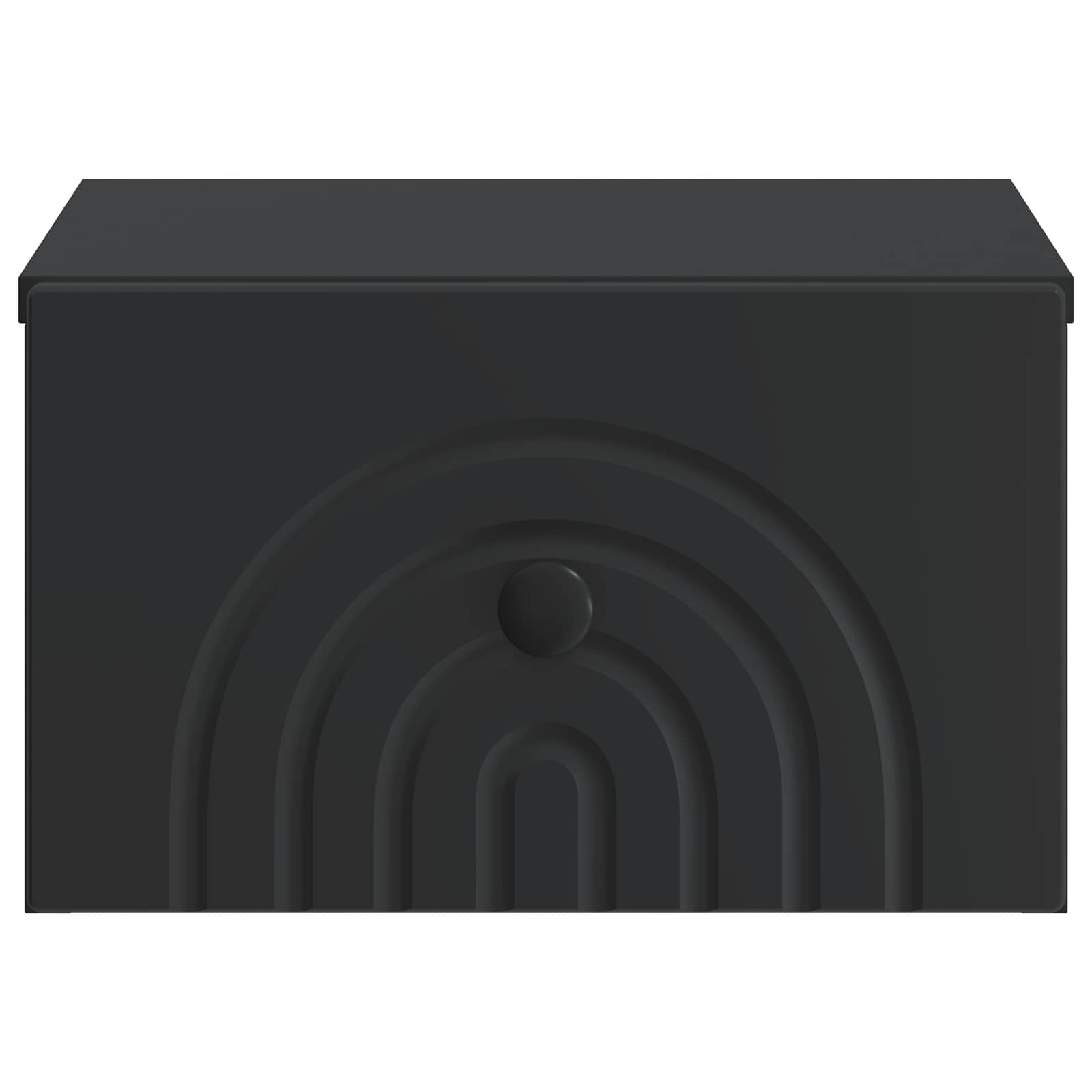Cabinet de chevet mural 2 pcs Noir 33 x 34,5 x 20 cm - XIOS