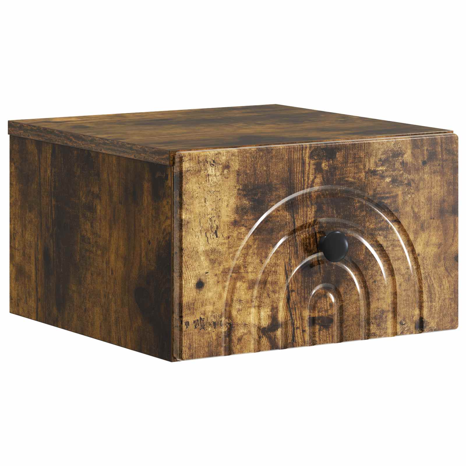 Cabinet de chevet mural 2 pcs Chêne fumé 33 x 34,5 x 20 cm - XIOS