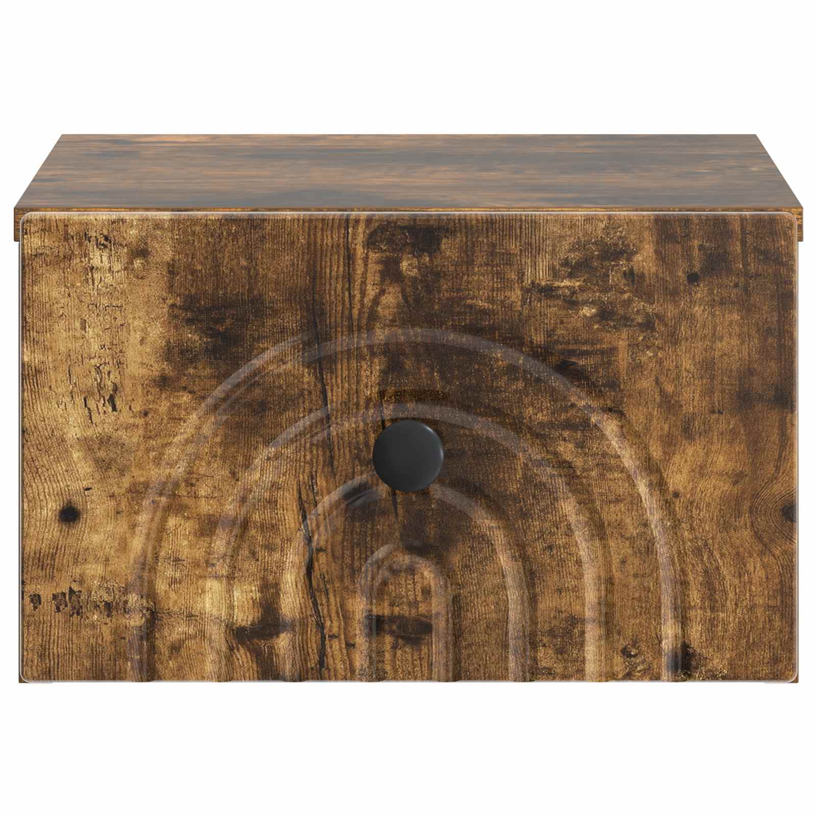 Cabinet de chevet mural 2 pcs Chêne fumé 33 x 34,5 x 20 cm - XIOS