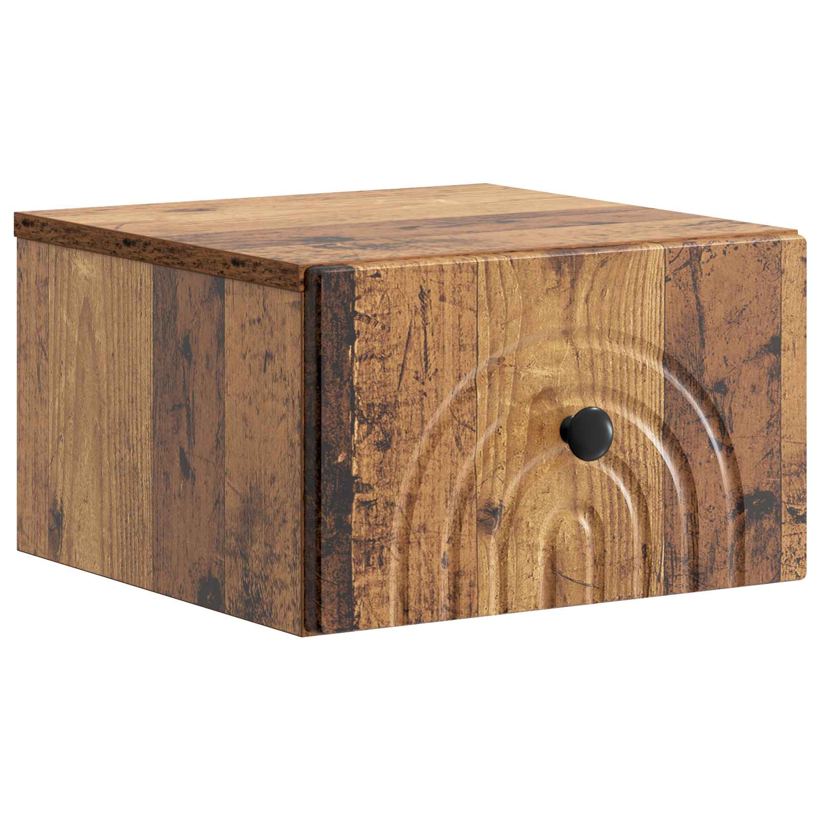Cabinet de chevet mural 2 pcs Bois ancien 33 x 34,5 x 20 cm - XIOS