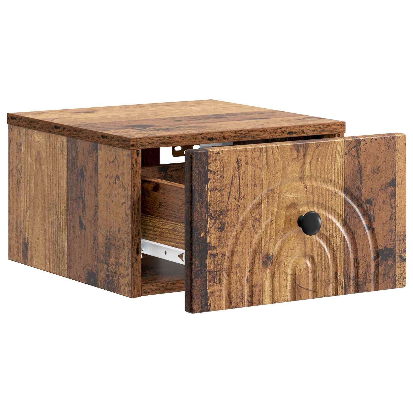 Cabinet de chevet mural 2 pcs Bois ancien 33 x 34,5 x 20 cm - XIOS
