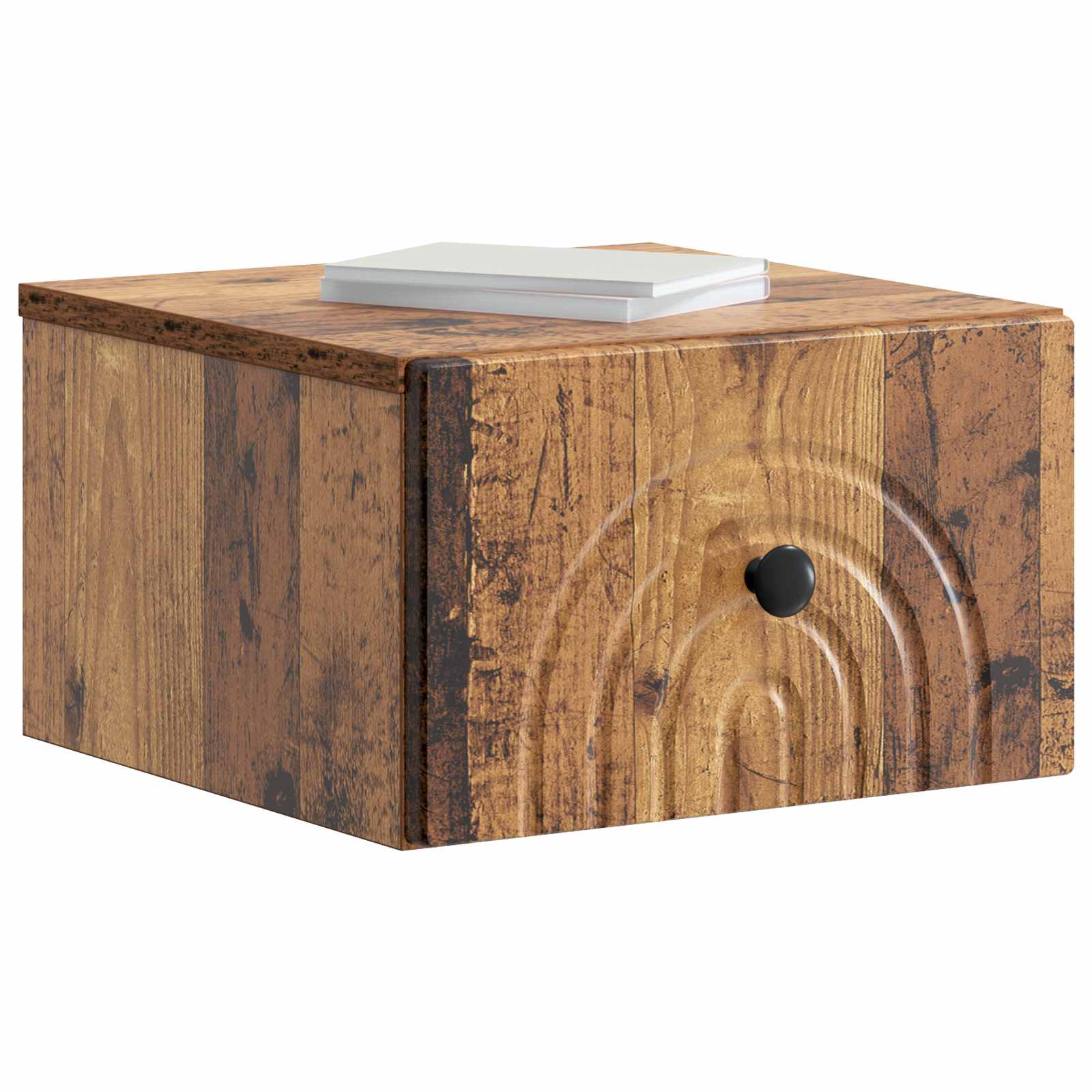 Cabinet de chevet mural 2 pcs Bois ancien 33 x 34,5 x 20 cm - XIOS