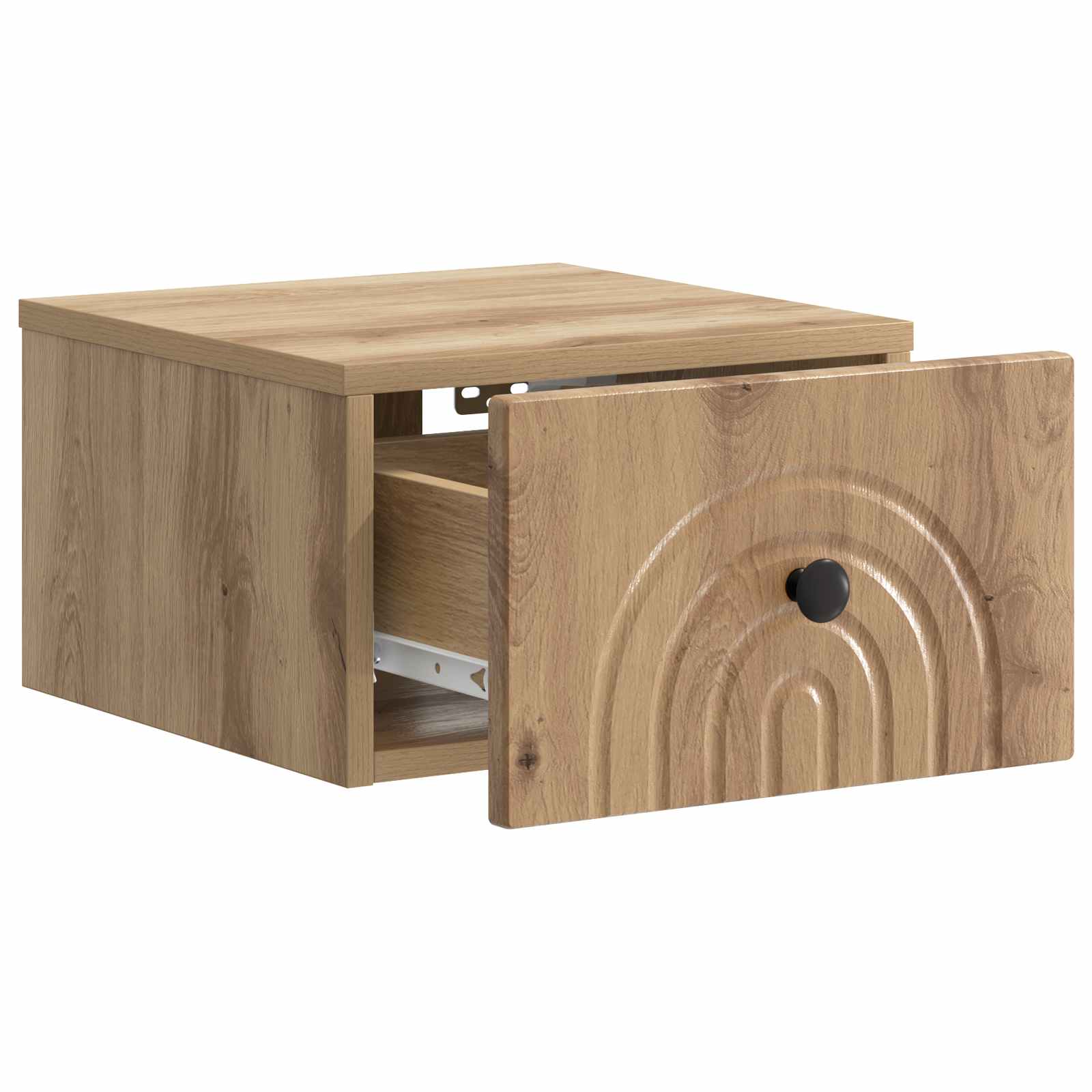 Cabinet de chevet mural 2 pcs Chêne artisanal 33 x 34,5 x 20 cm - XIOS